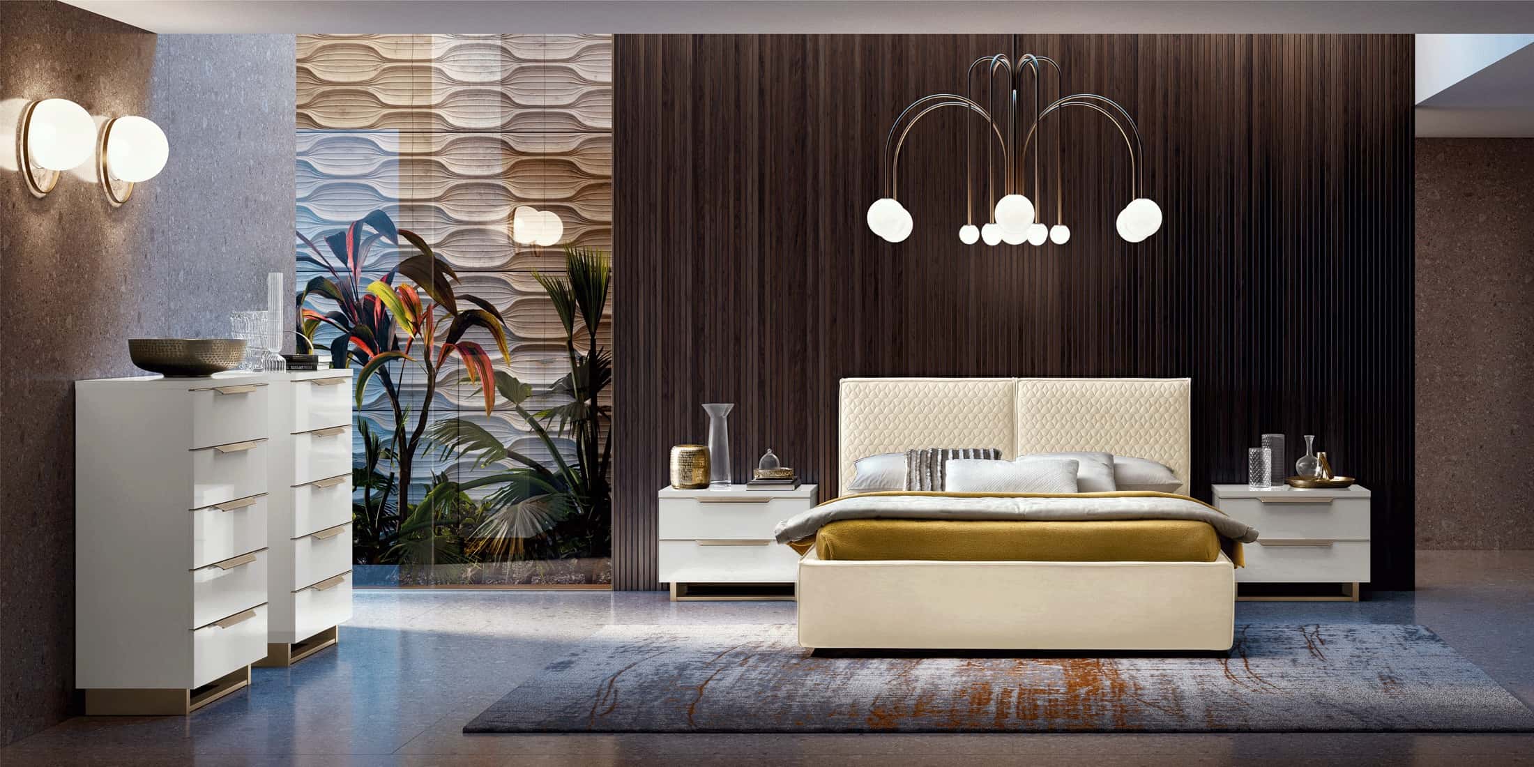 Smart White Bedroom Set