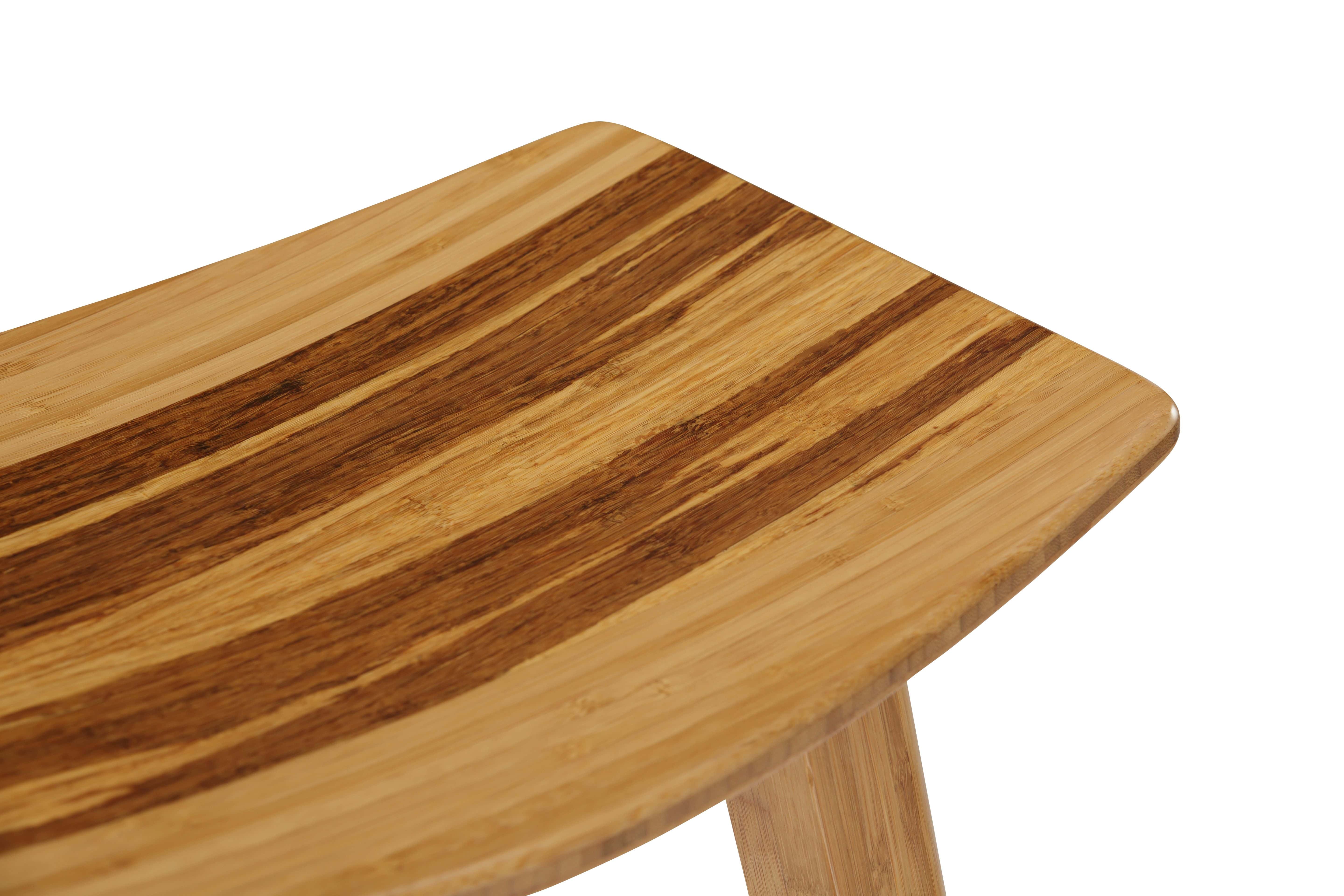 Tigris Caramelized Inlay Counter Height Stool (Set of 2) - Thumbnail 5