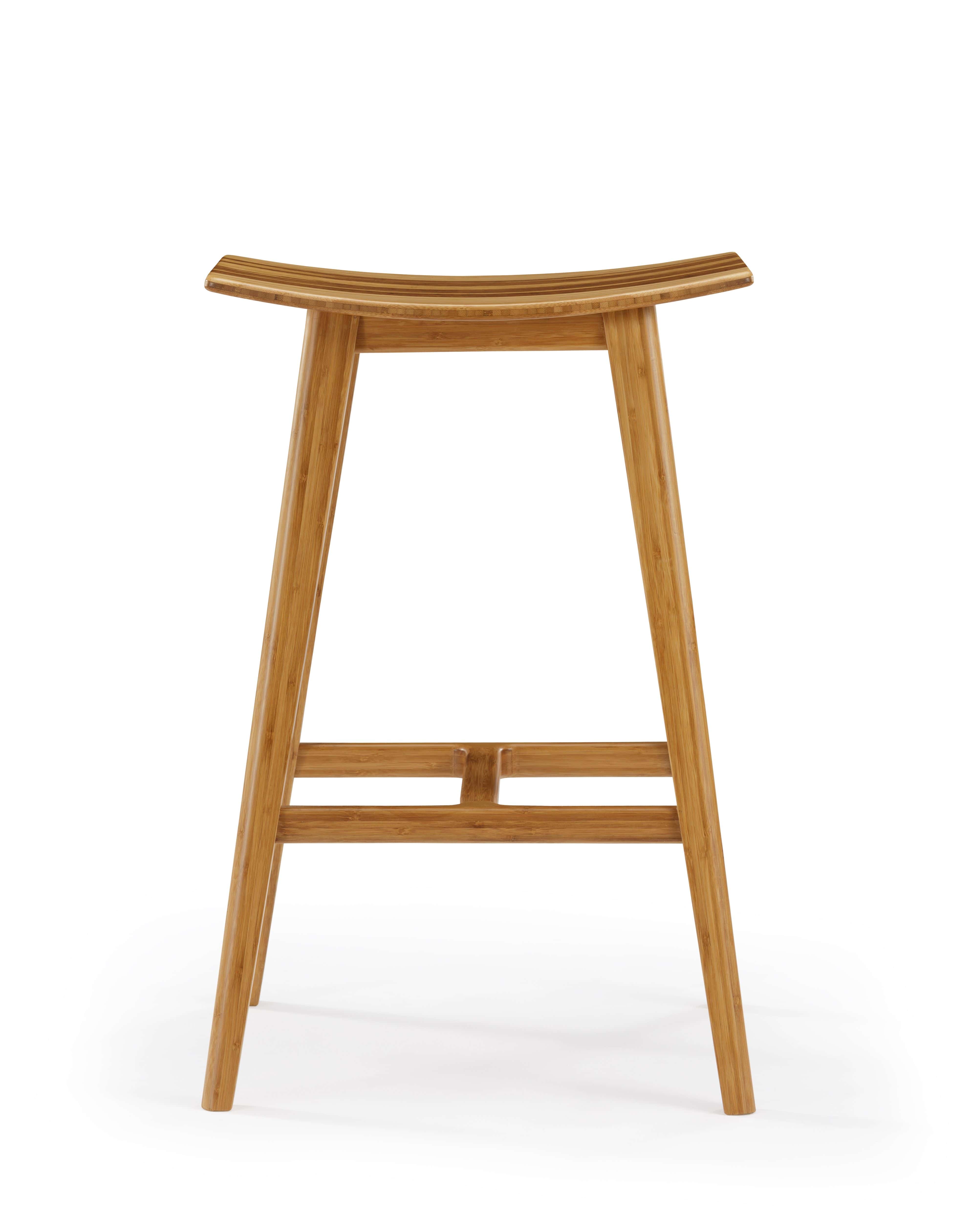 Tigris Caramelized Inlay Counter Height Stool (Set of 2)