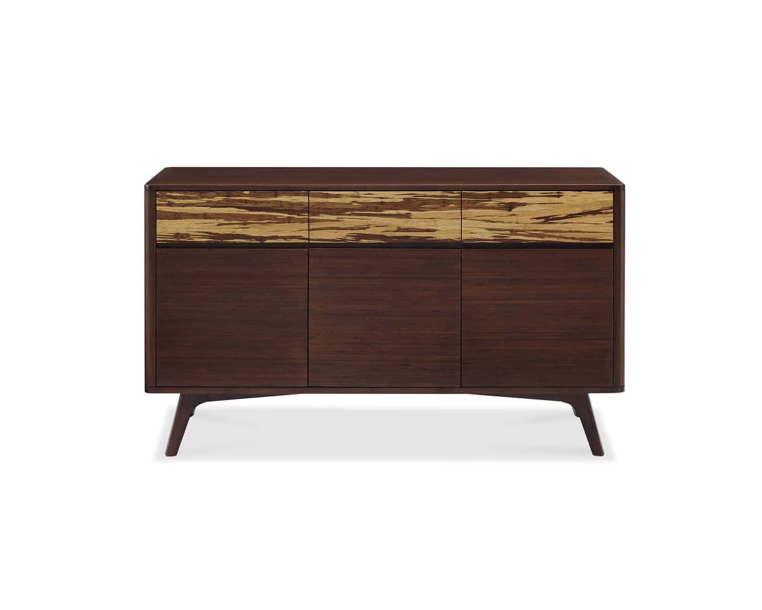 Greenington 5pc AZARA Bamboo Queen Platform Bedroom Set - Sable with Exotic Tiger Greenington 5pc AZARA Bamboo Queen Platform Bedroom Set - Sable with Exotic Tiger