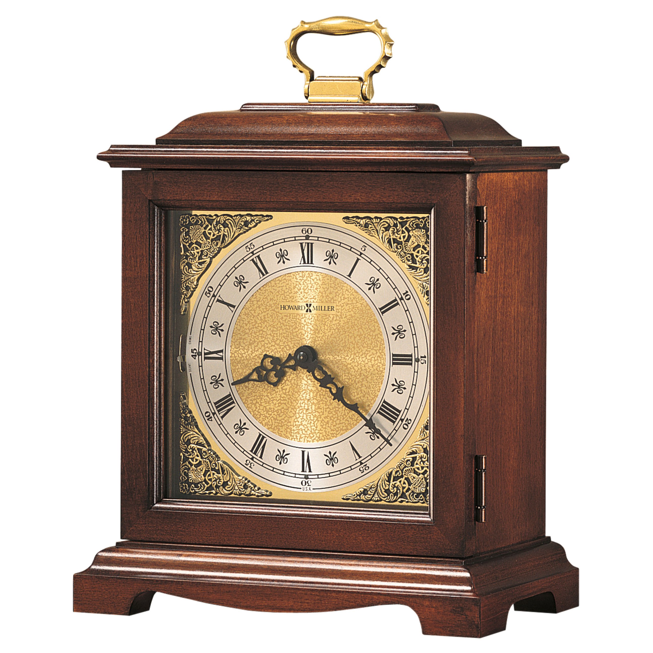 612588 Graham Bracket III Mantel Clock by Howard Miller