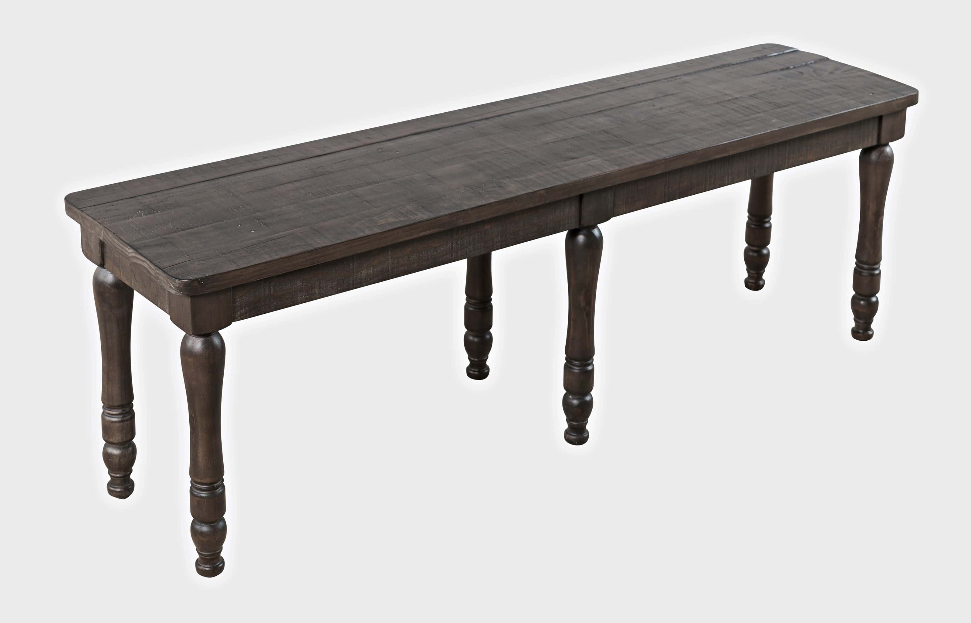 Madison County Barnwood Backless Dining Bench - Thumbnail 3