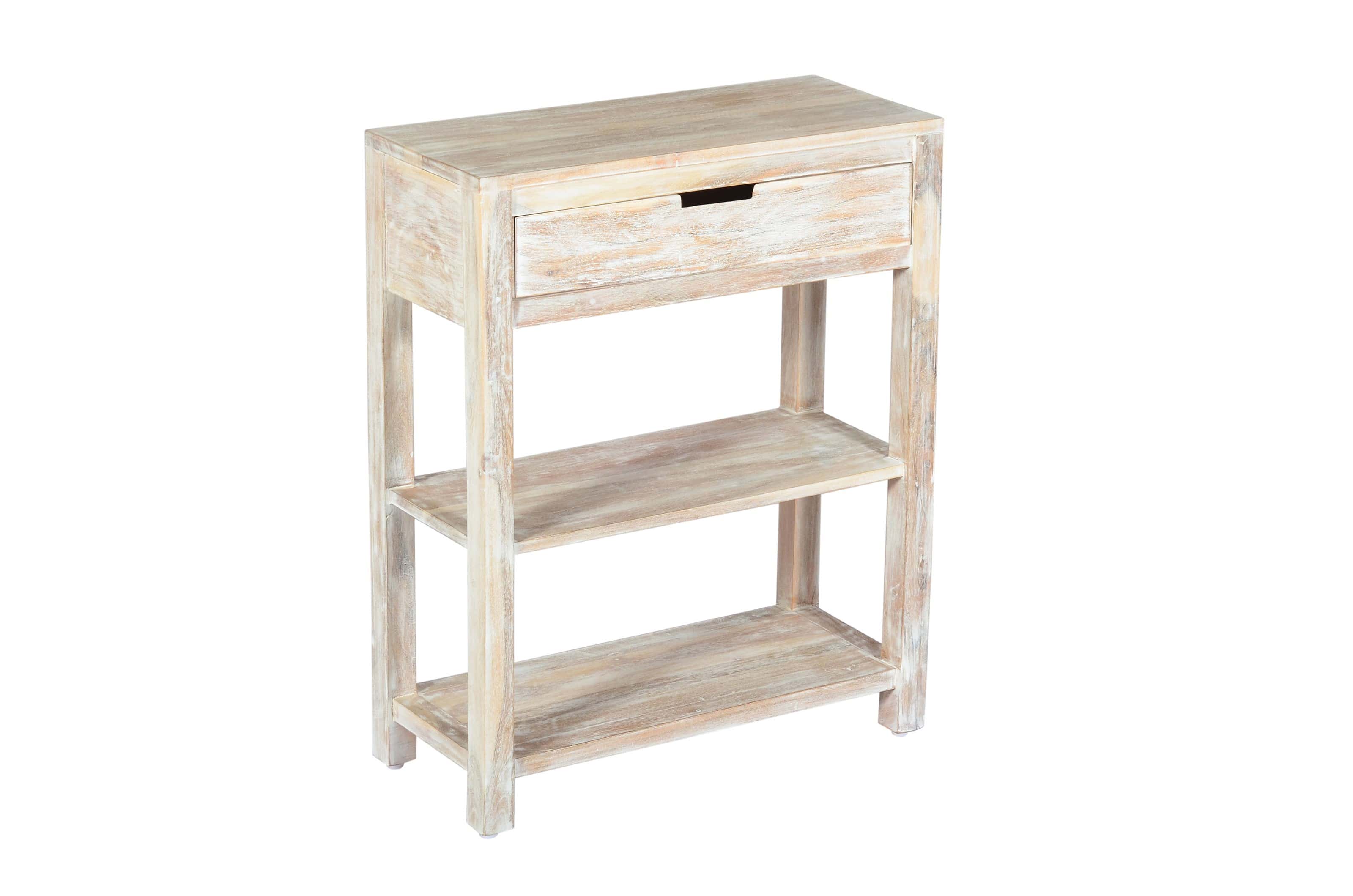 Global Archive Reynolds Wash 1 Drawer Accent Table - Thumbnail 2