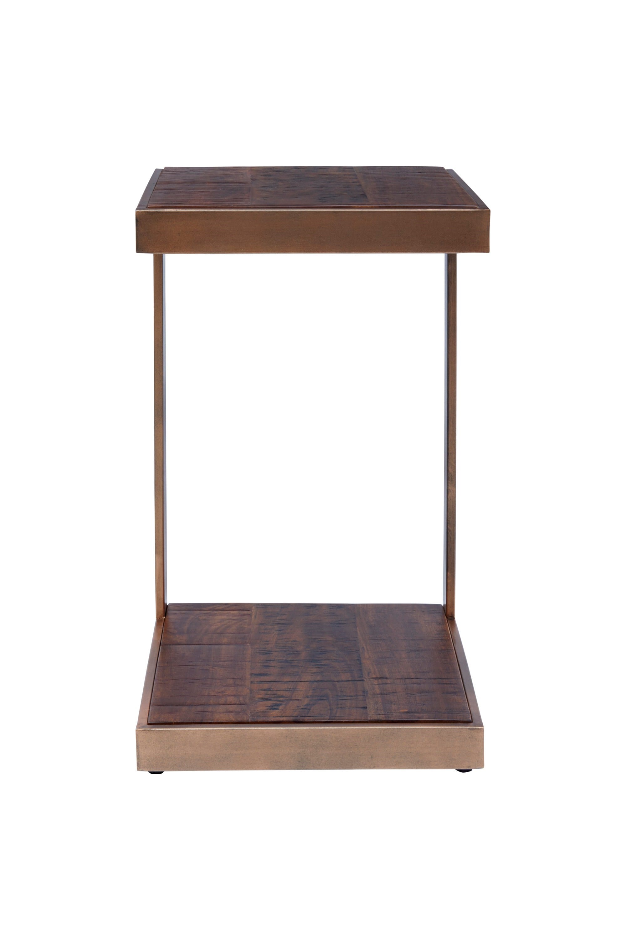 Global Archive Burnished Copper Stella C Table at Futonland