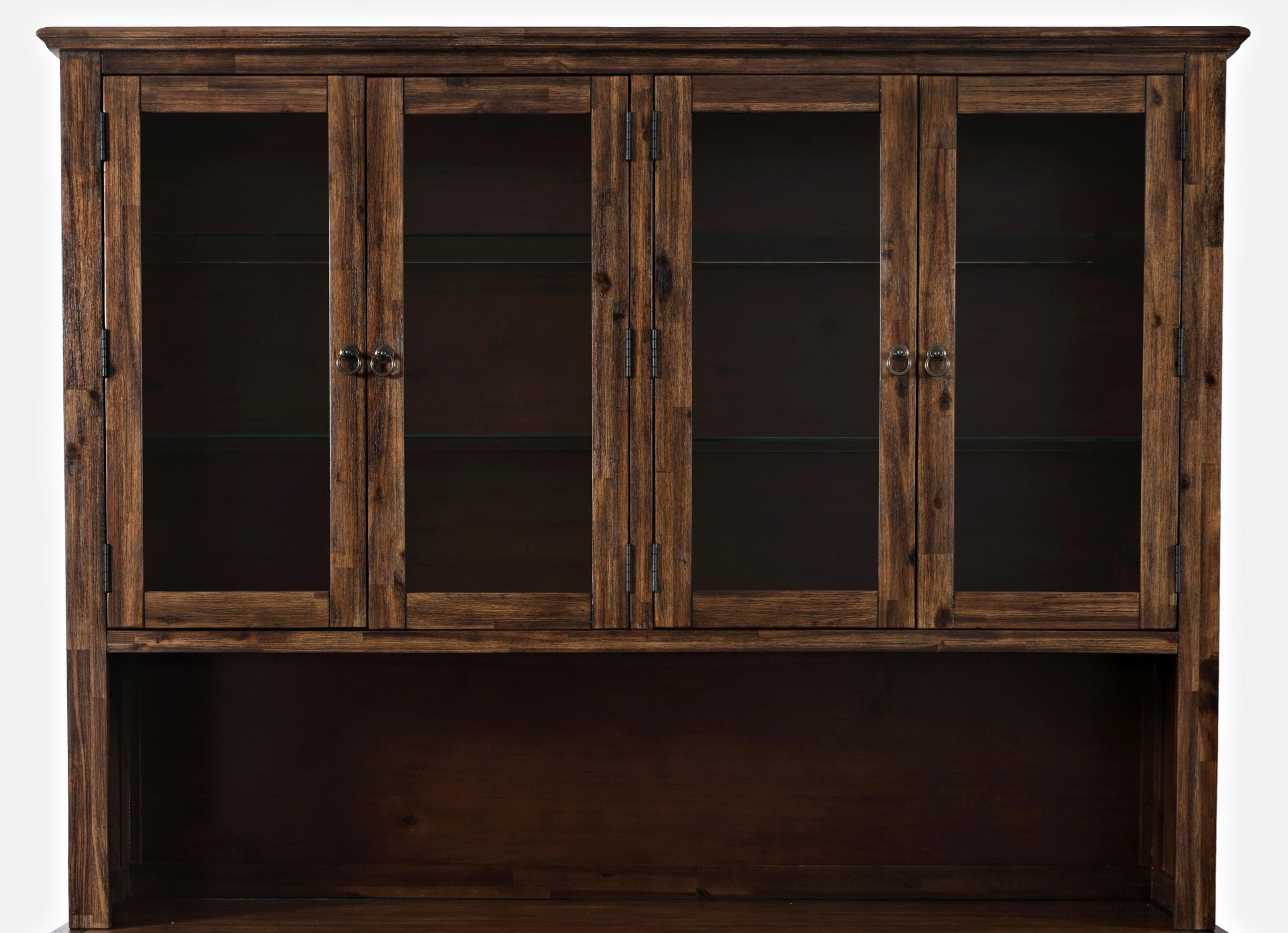 Dark cheap wood hutch