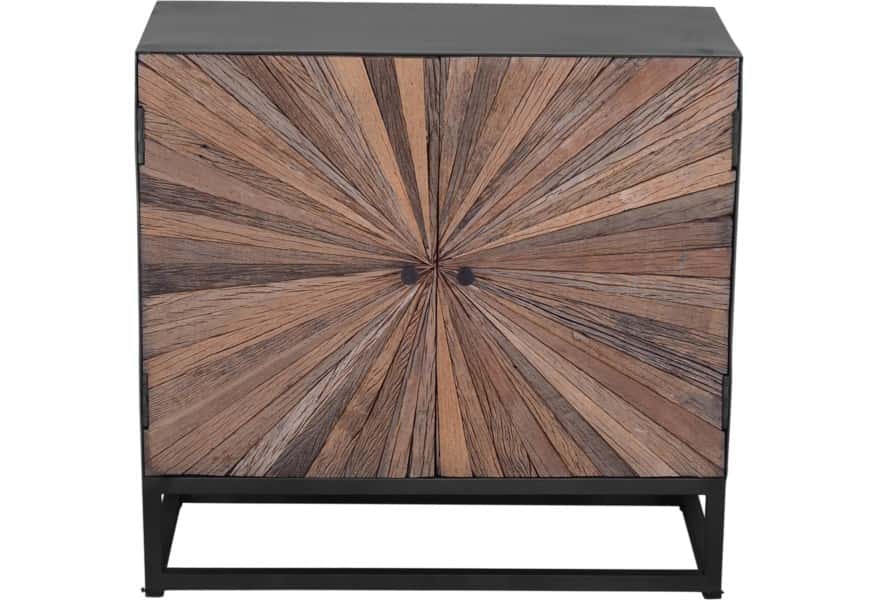 Astral Plains Natural Reclaimed 2 Door Accent Cabinet