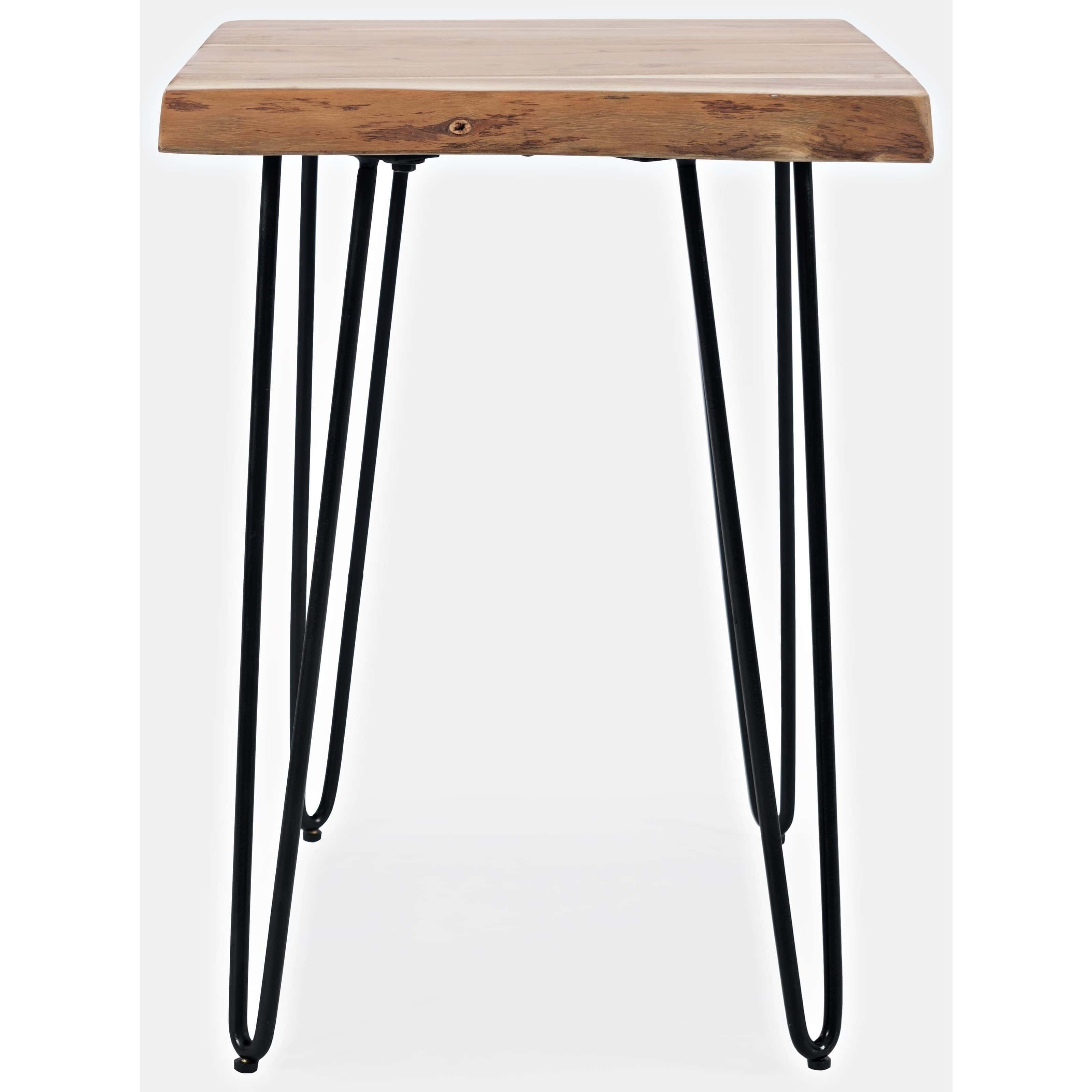 Nature's Edge Natural Live Edge Chairside Table
