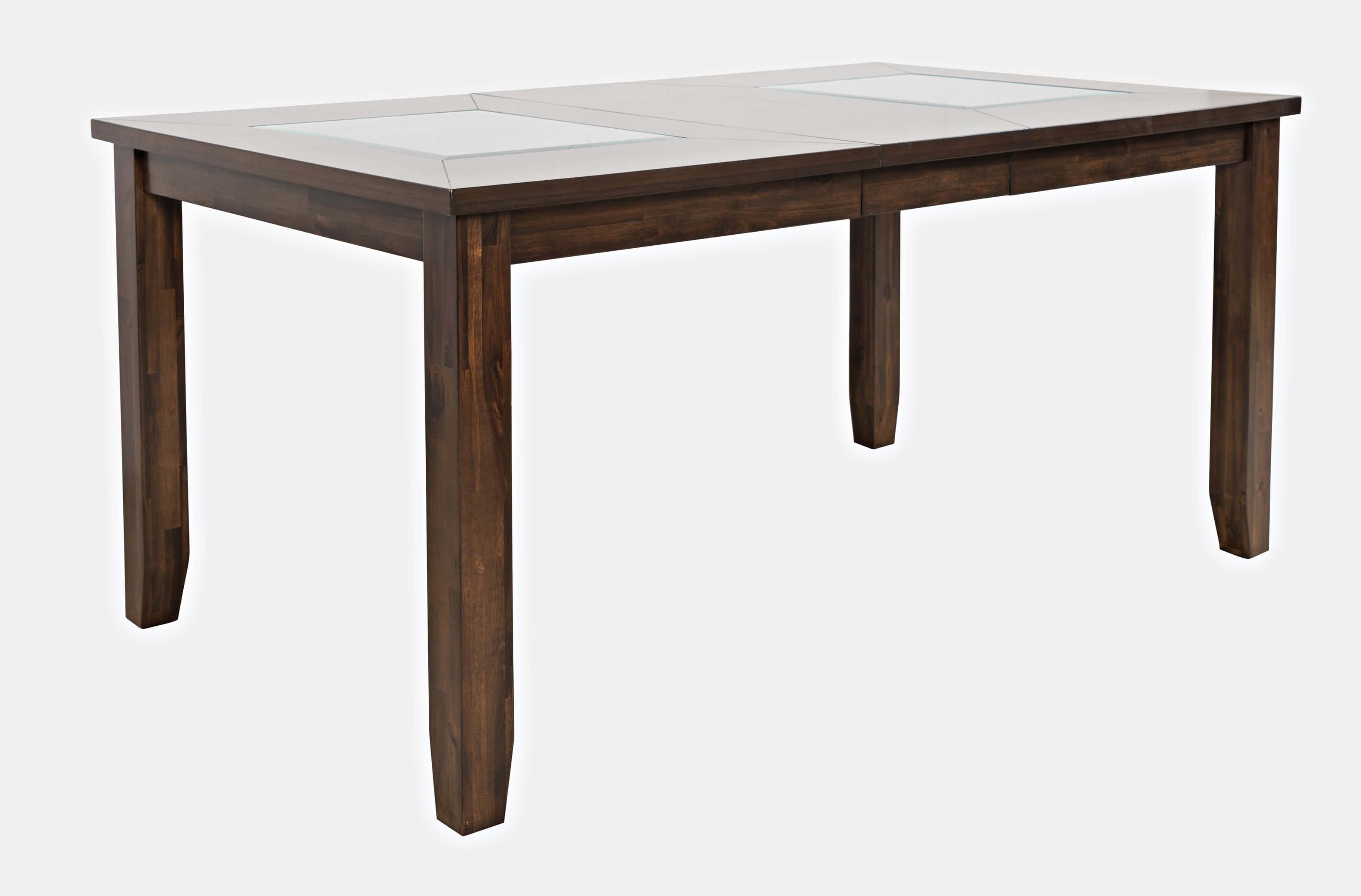 Urban Icon Merlot Dining Table with Extension Leaf - Thumbnail 4