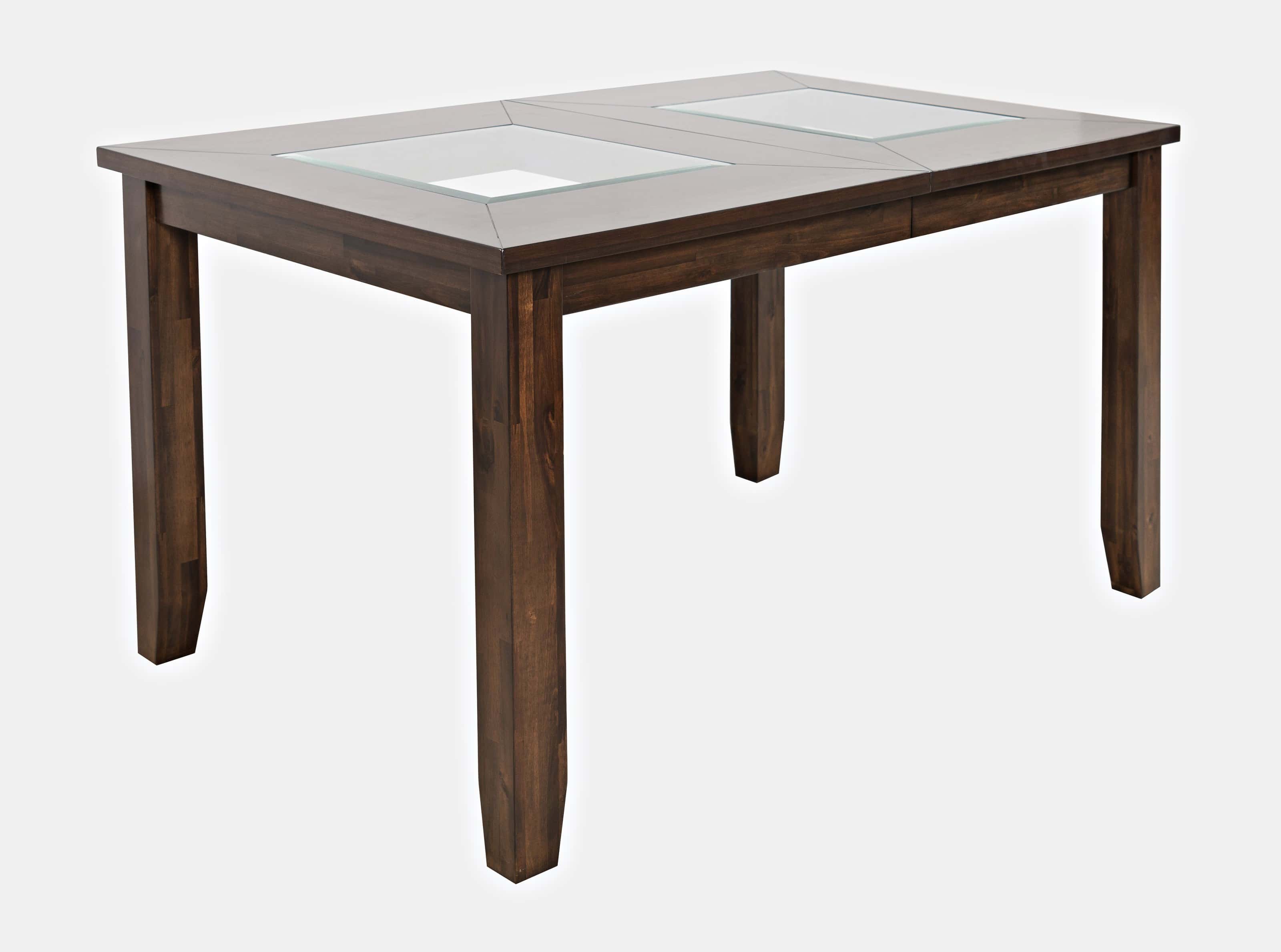 Urban Icon Merlot Dining Table with Extension Leaf - Thumbnail 3