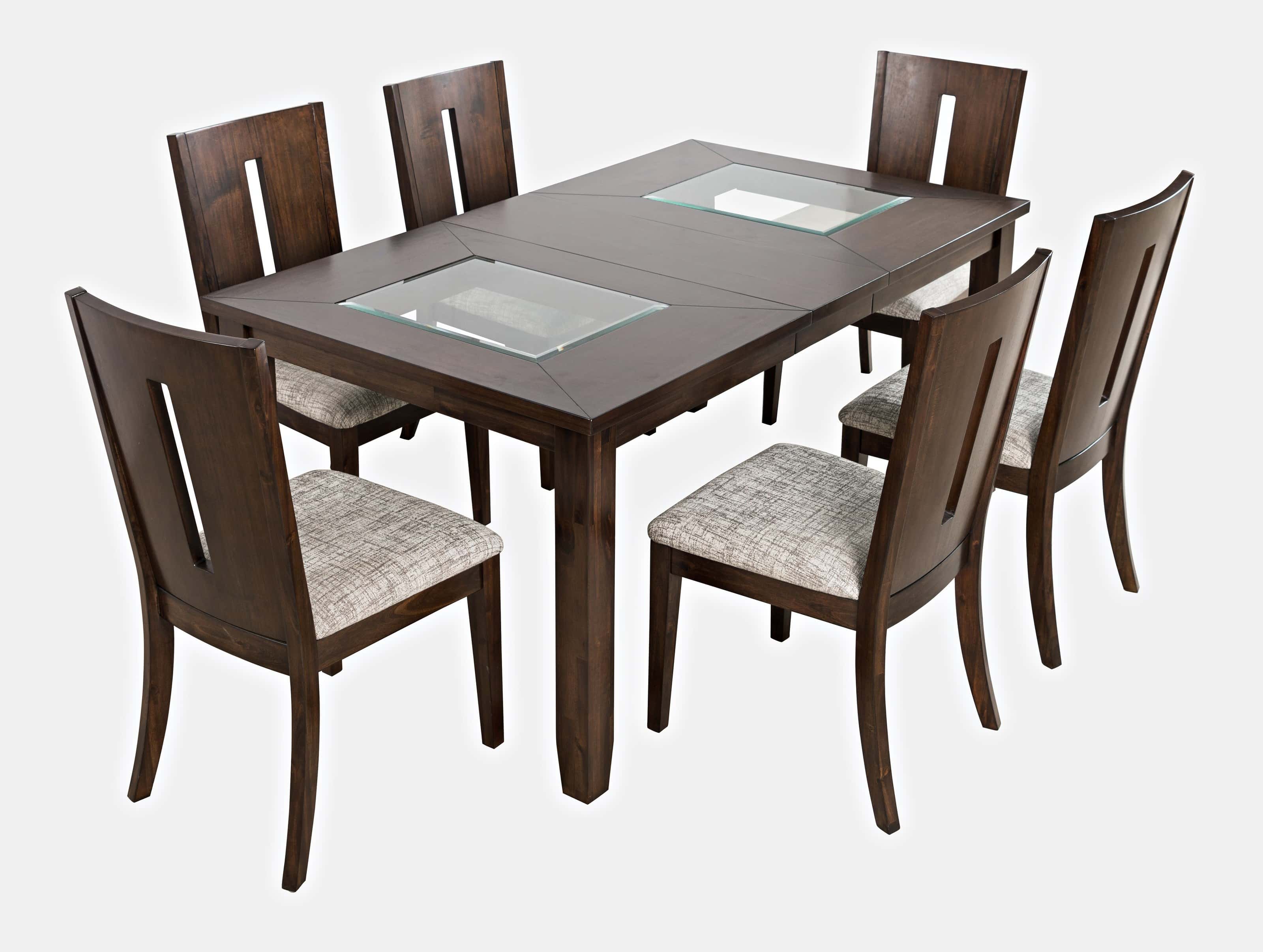 Urban Icon Merlot Dining Table with Extension Leaf