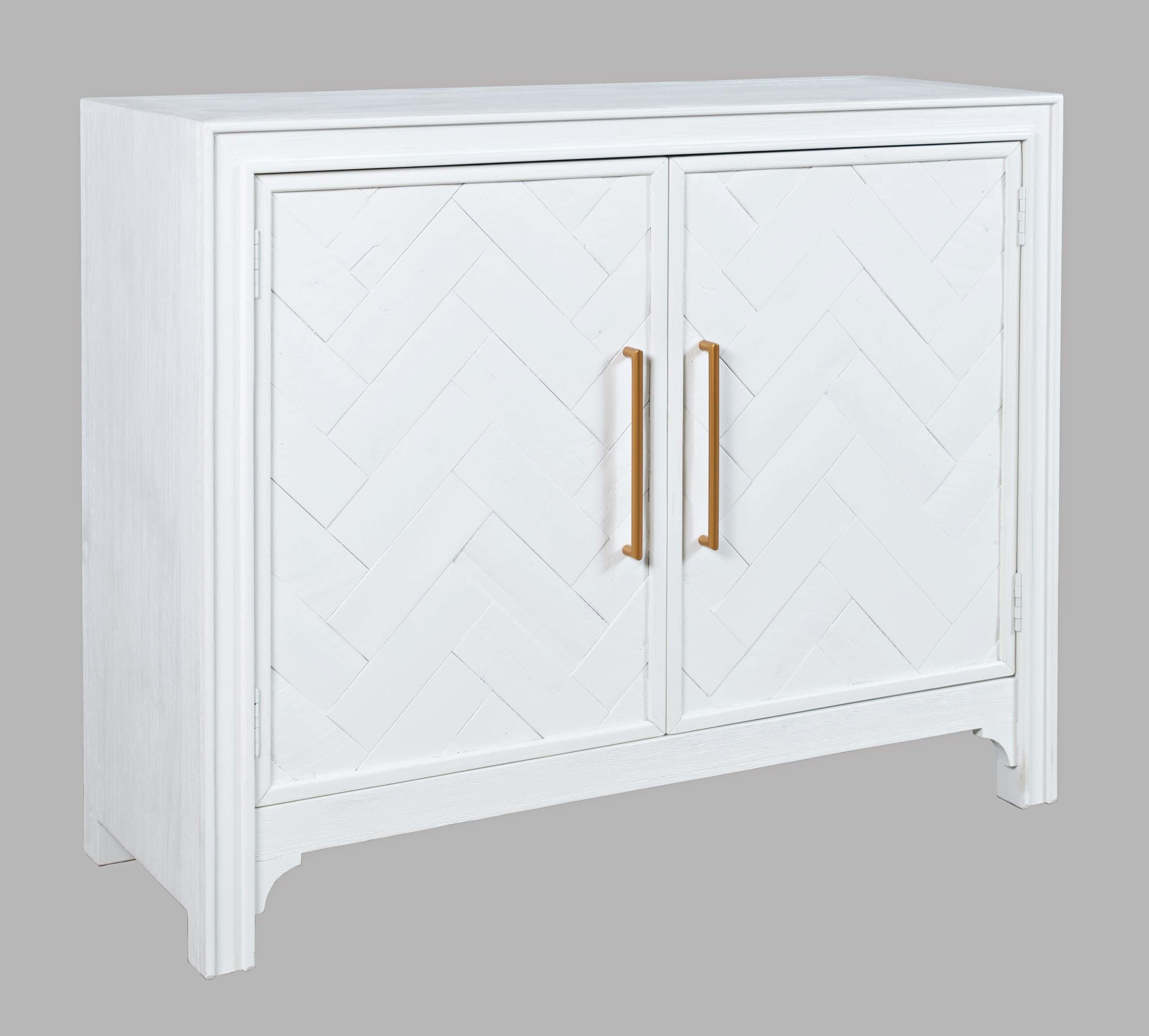 Gramercy Blanc 2 Door Accent Cabinet - Thumbnail 2