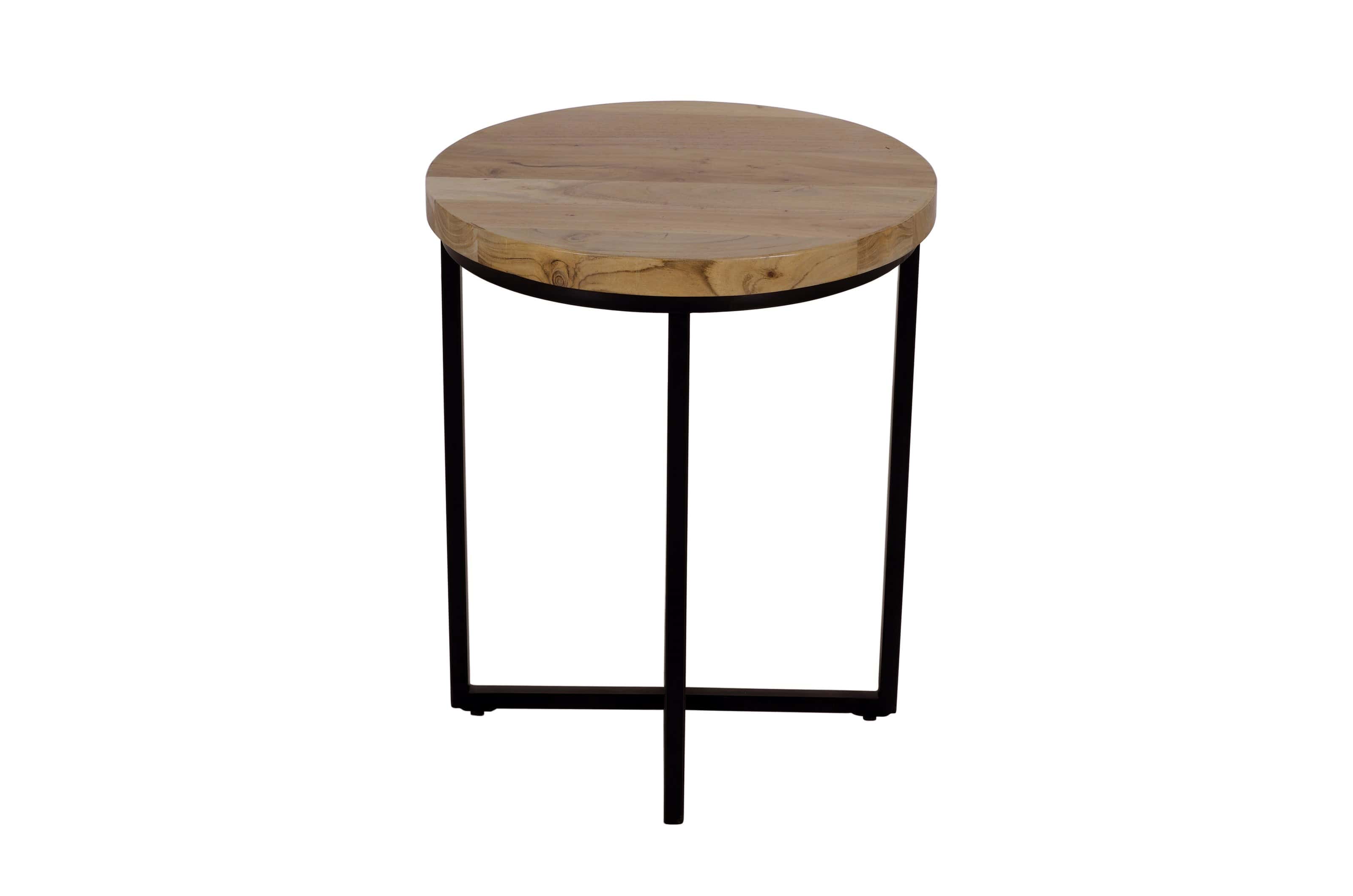 Ames Round End Table - Thumbnail 4