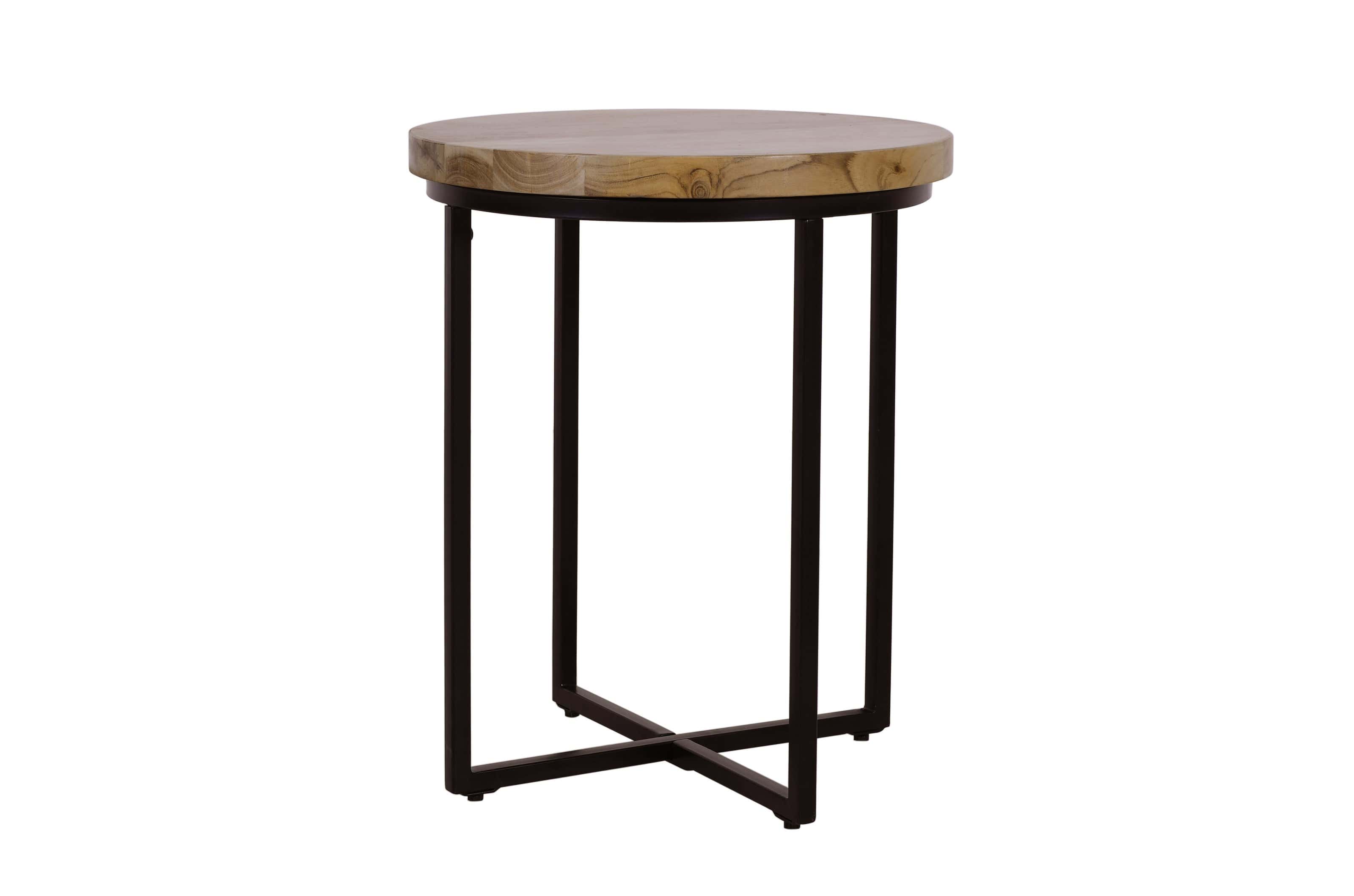 Ames Round End Table - Thumbnail 2