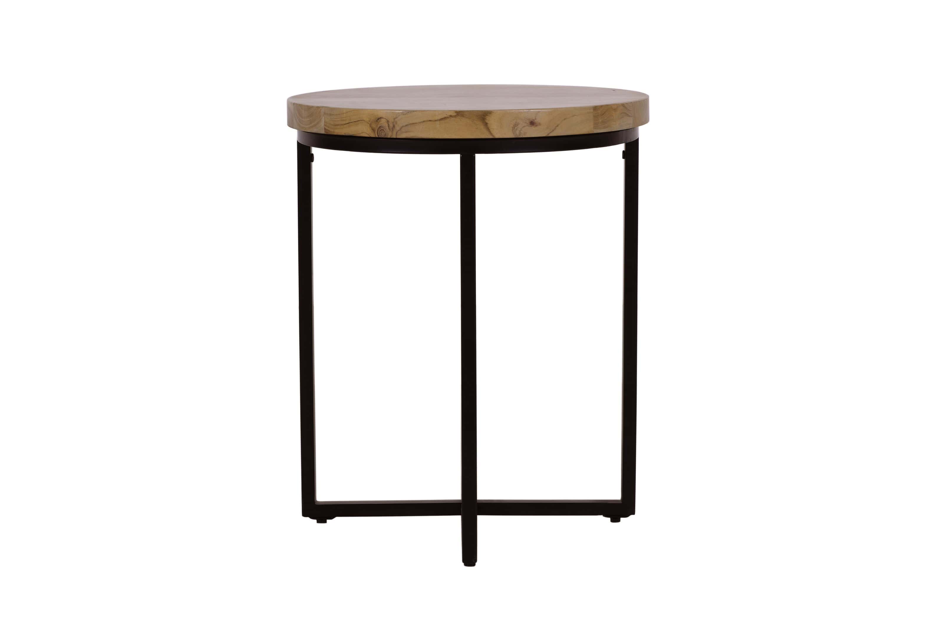 Ames Round End Table - Thumbnail 3