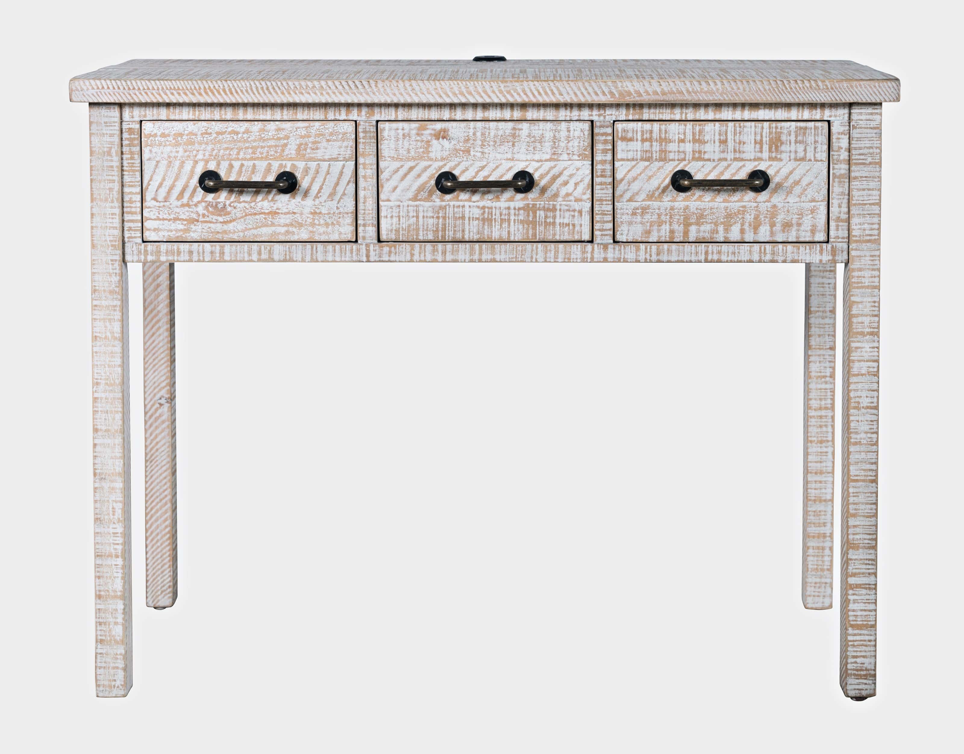 North Coast Wash White Accent Table - Thumbnail 3