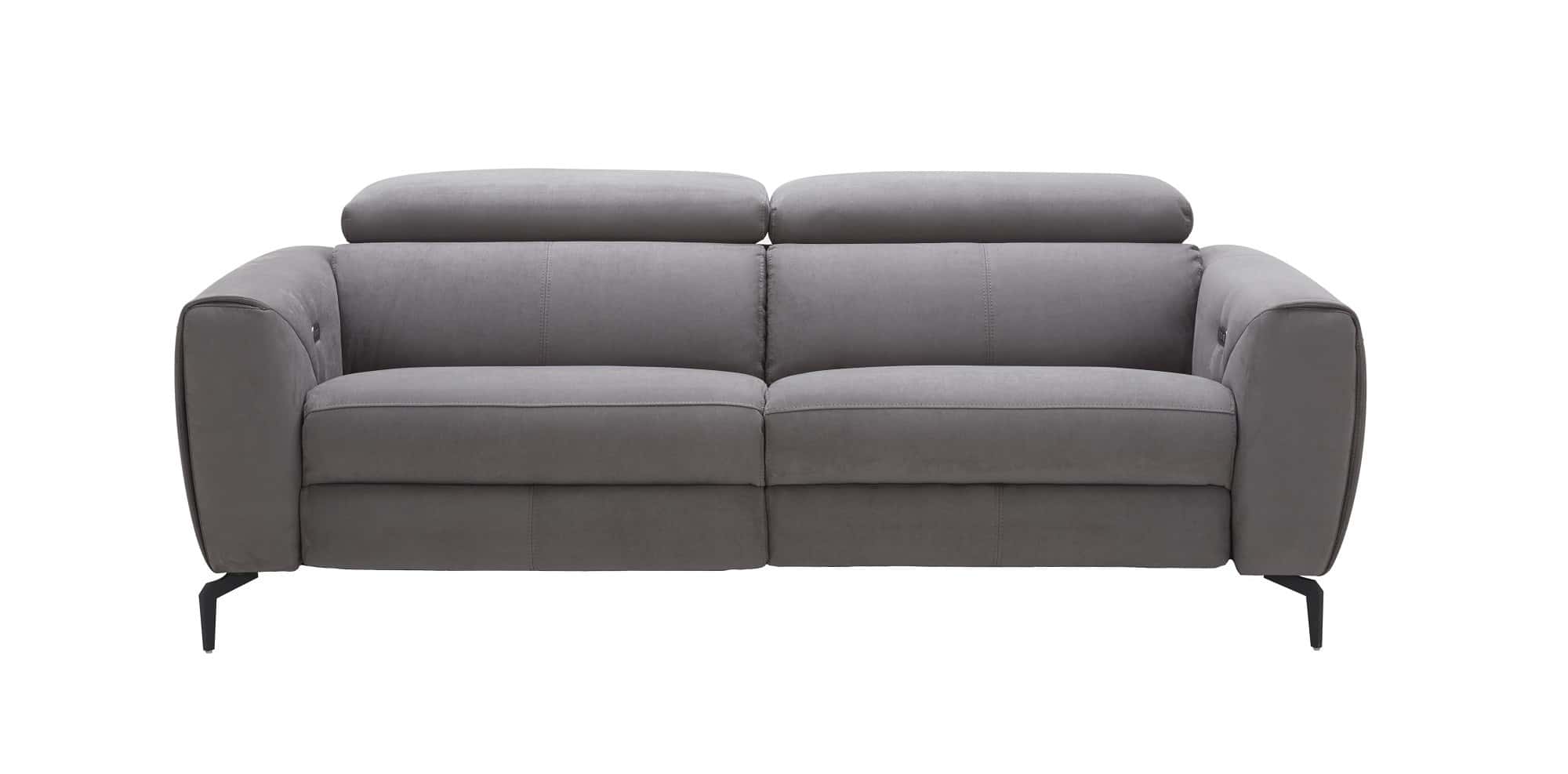 Lorenzo Motion Gray Fabric Sofa By J M