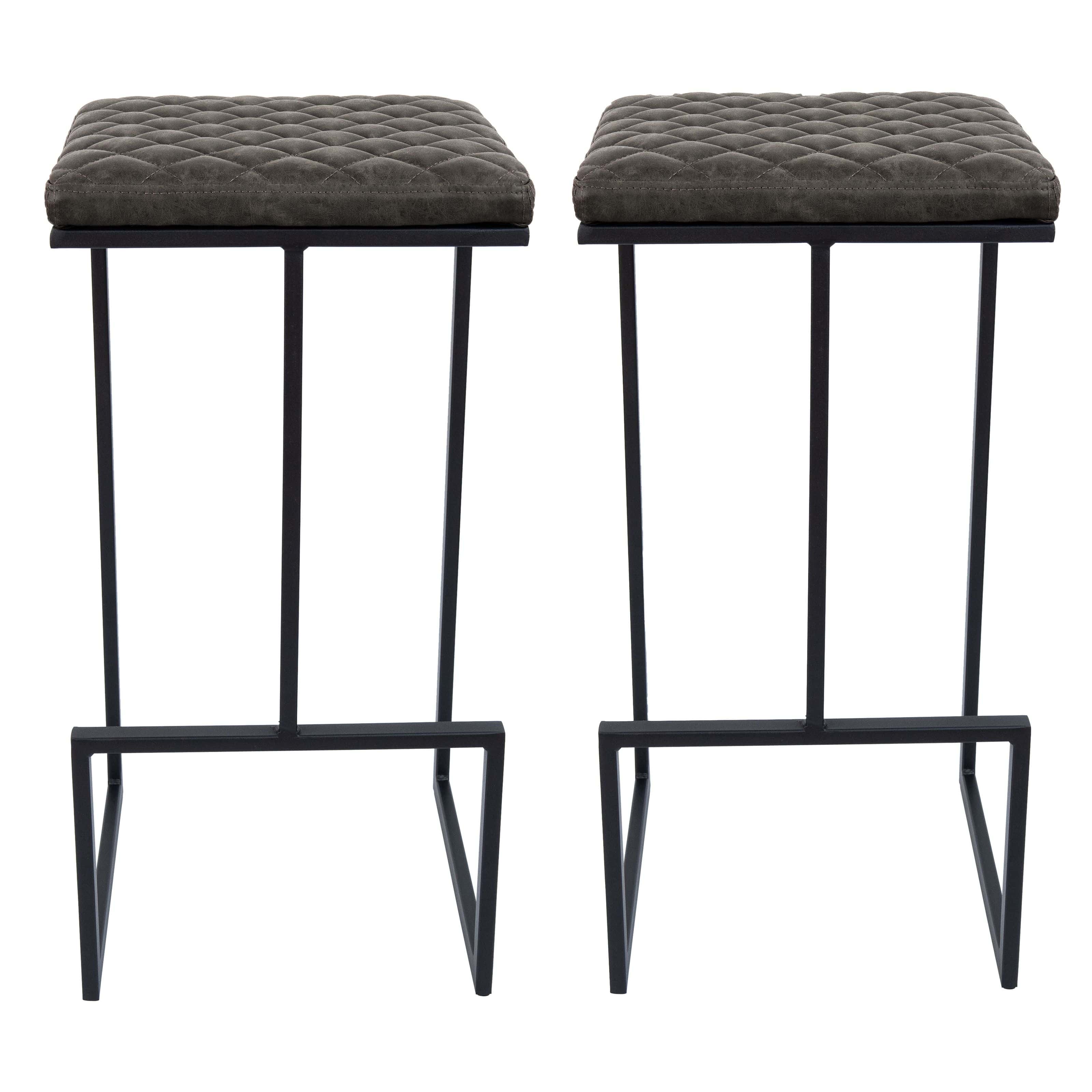 cornelia leather counter stool