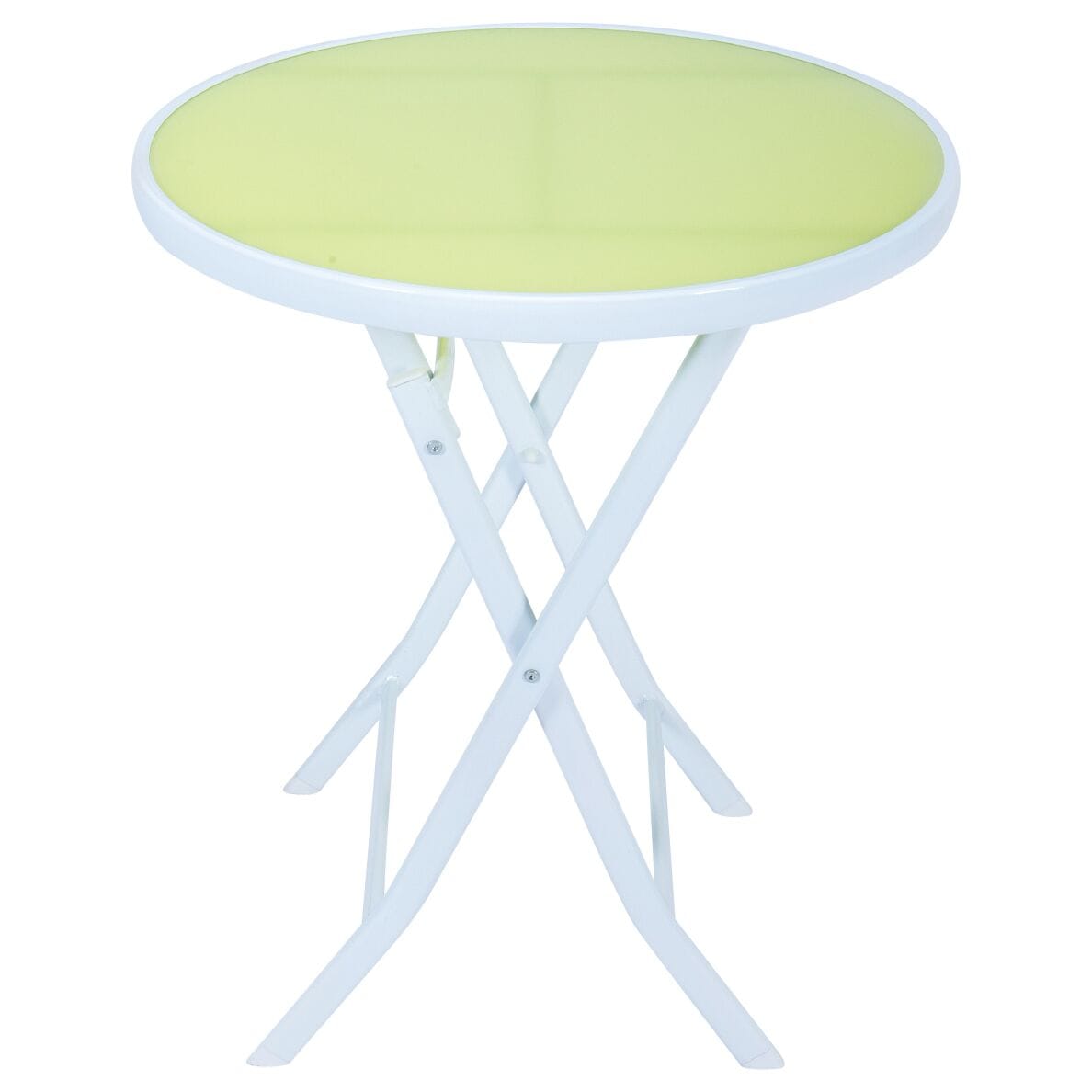 Sling Green Outdoor Bistro Folding Table Dining Set at Futonland