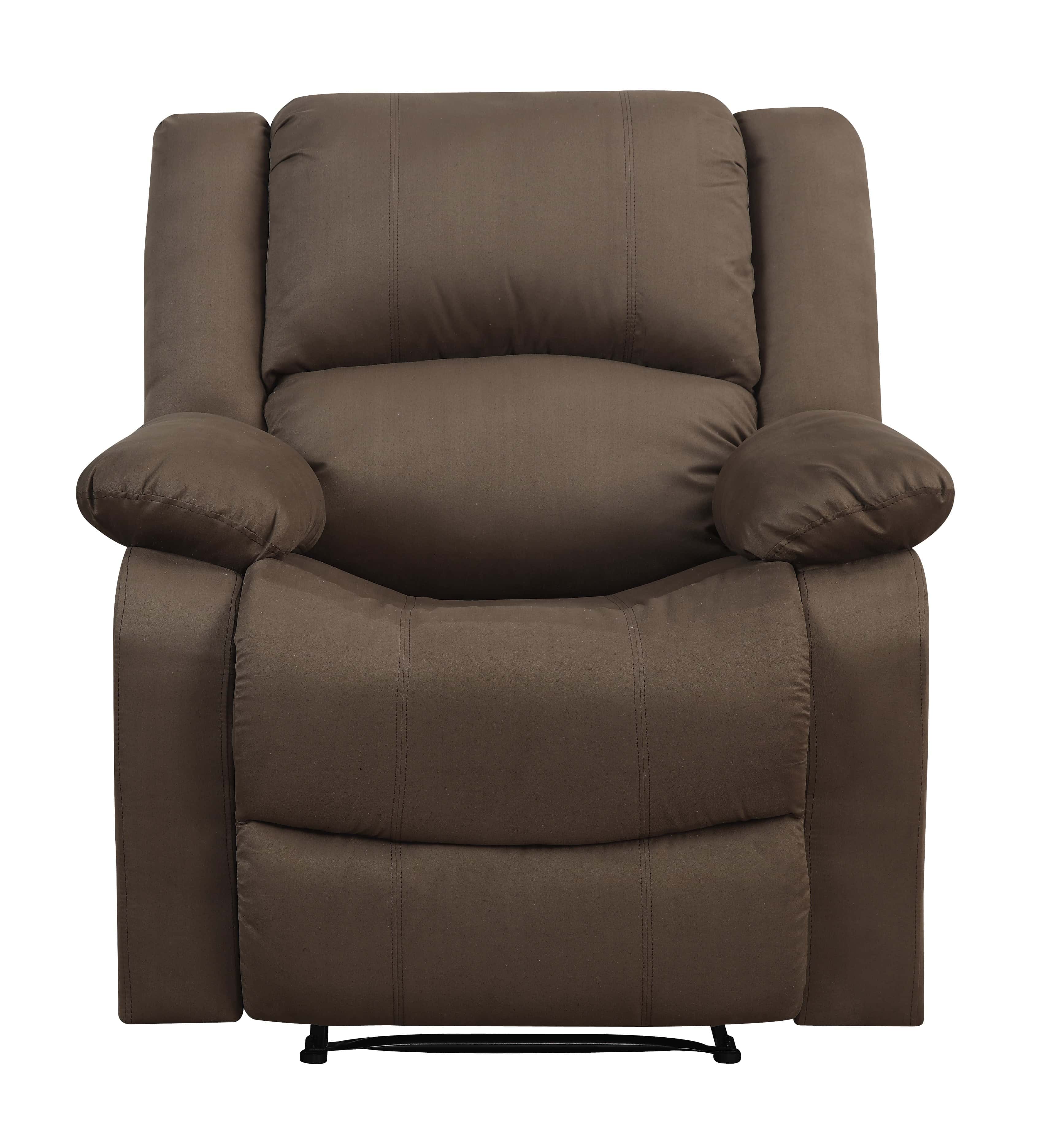 Serta® Parker Chocolate Microfiber Recliner Chair by Lifestyle Solutions