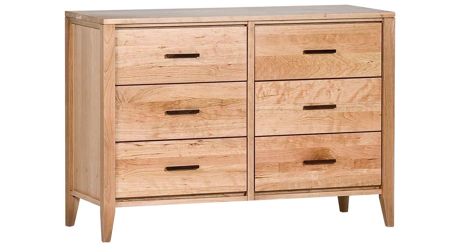 Luna Small 6 Drawer Dresser Natural By Comfort Pure