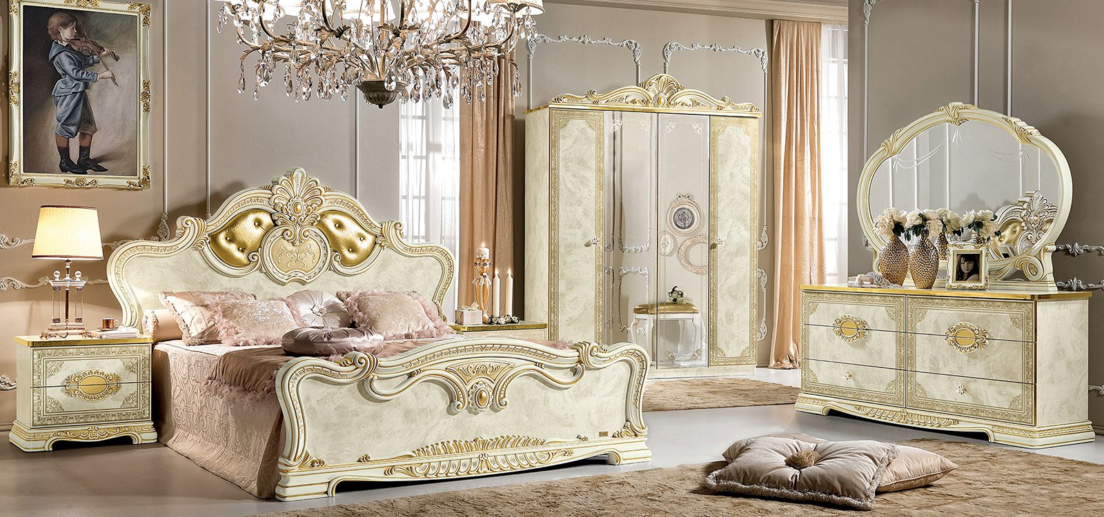 Prestige CLASSIC Bedroom Set By ESF Furniture - U-TRADE furniture