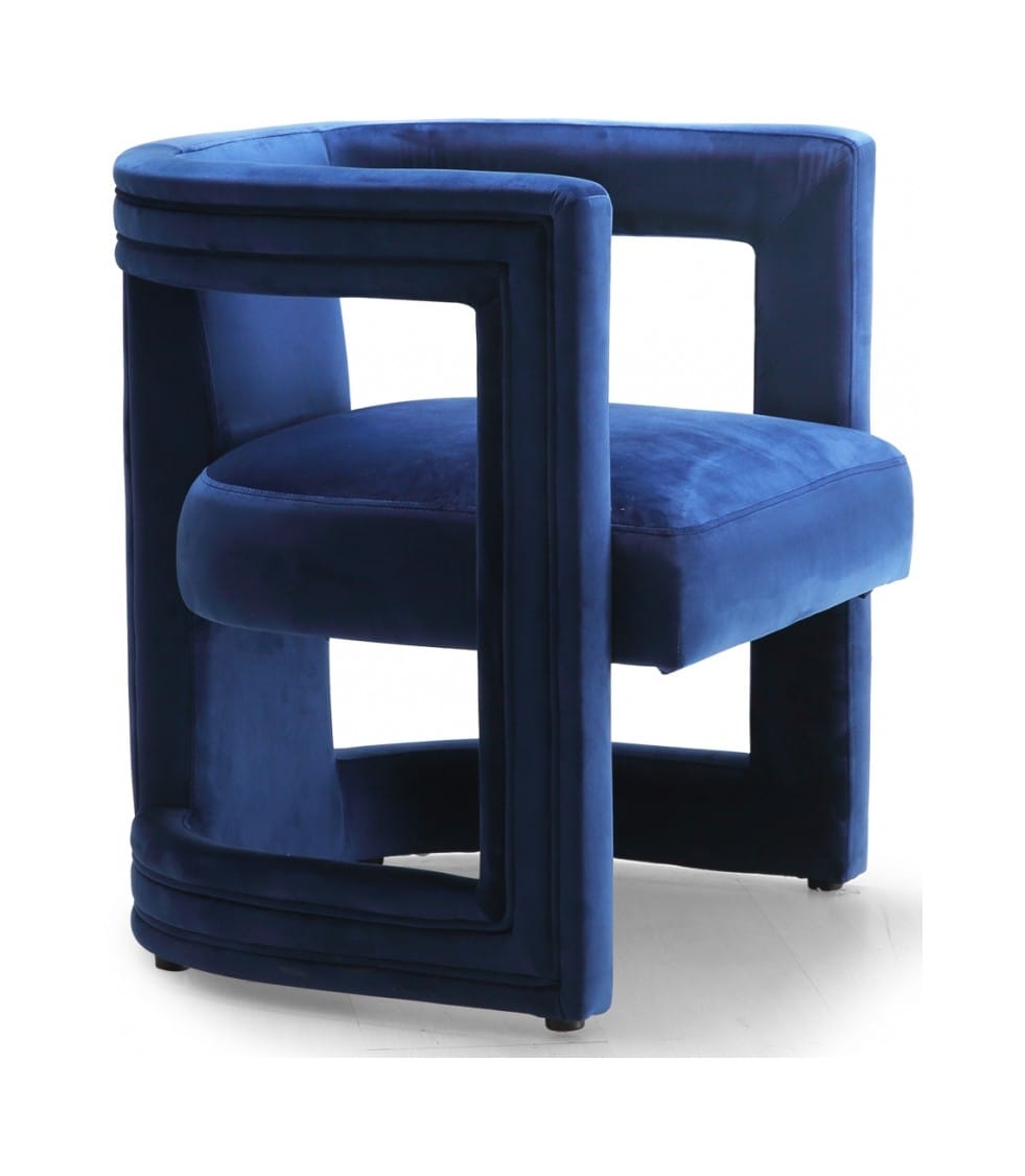 Meridian Furniture Blair Velvet Accent Chair Meridian Furniture Blair Velvet Accent Chair