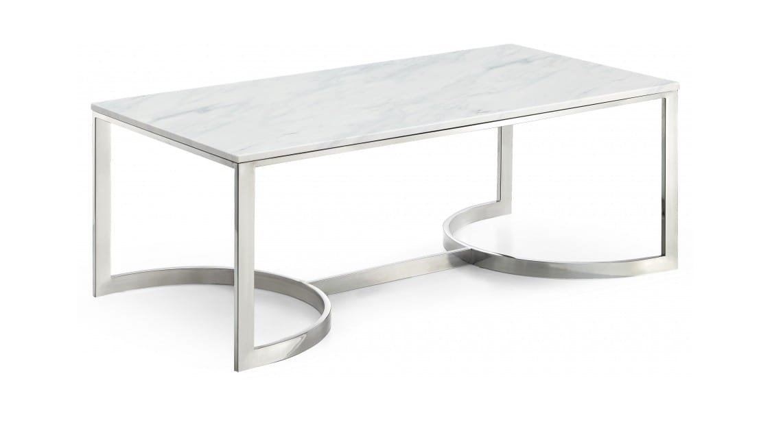 Meridian Furniture Copley Chrome Coffee table Meridian Furniture Copley Chrome Coffee table