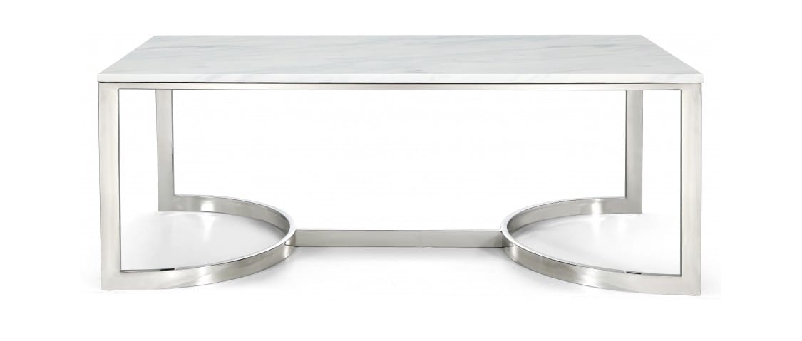 Meridian Furniture Copley Chrome Coffee table Meridian Furniture Copley Chrome Coffee table