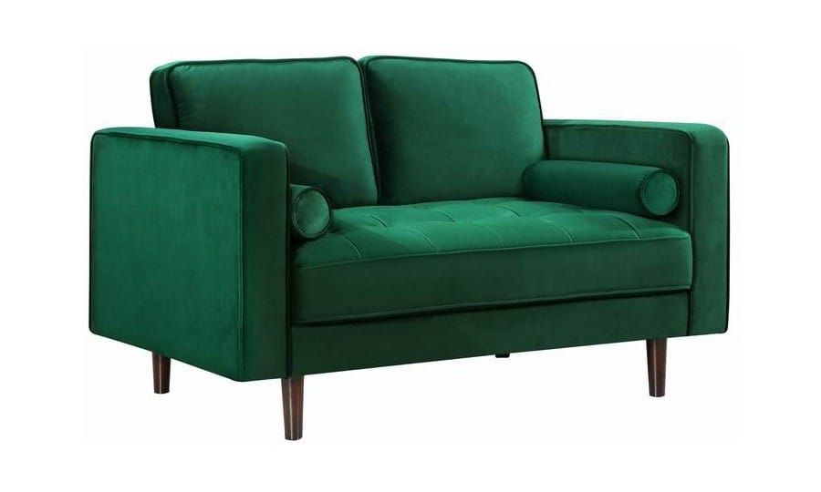 Meridian Furniture Emily Velvet Loveseat Meridian Furniture Emily Velvet Loveseat