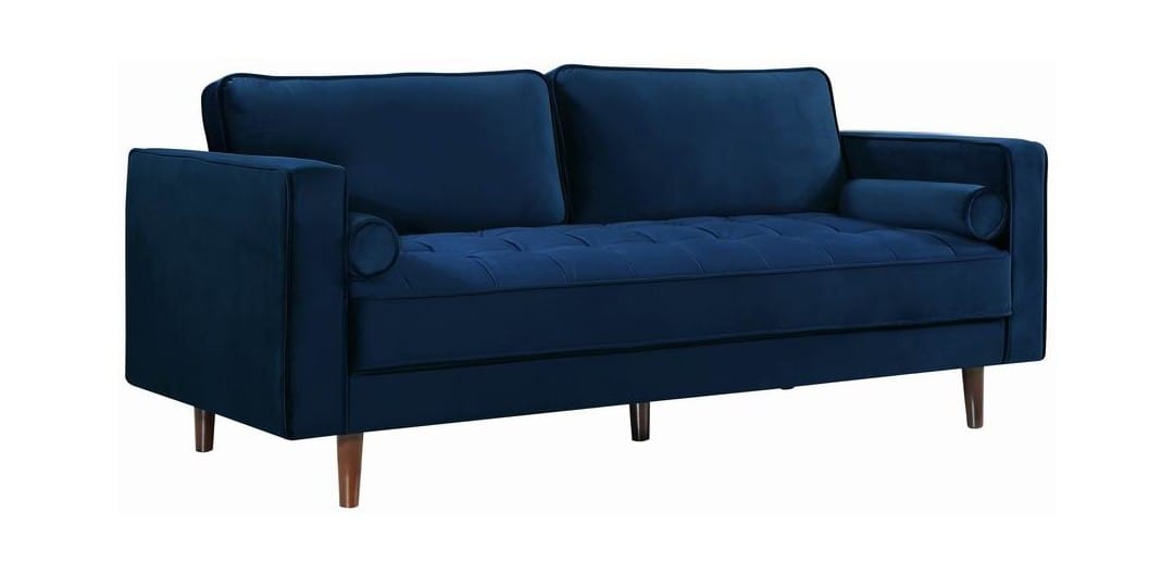 Meridian Furniture Emily Velvet Loveseat Meridian Furniture Emily Velvet Loveseat