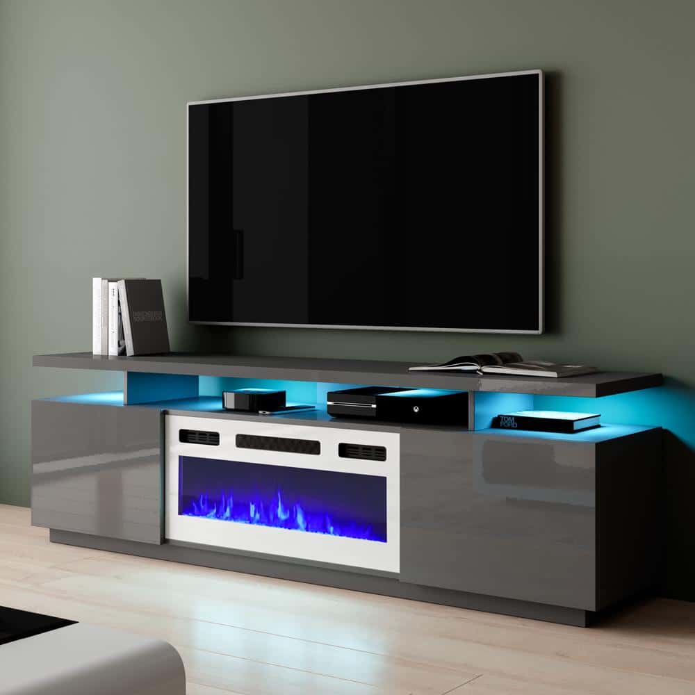 Meble Furniture Eva-KWH Electric Fireplace TV Stand - Thumbnail 3