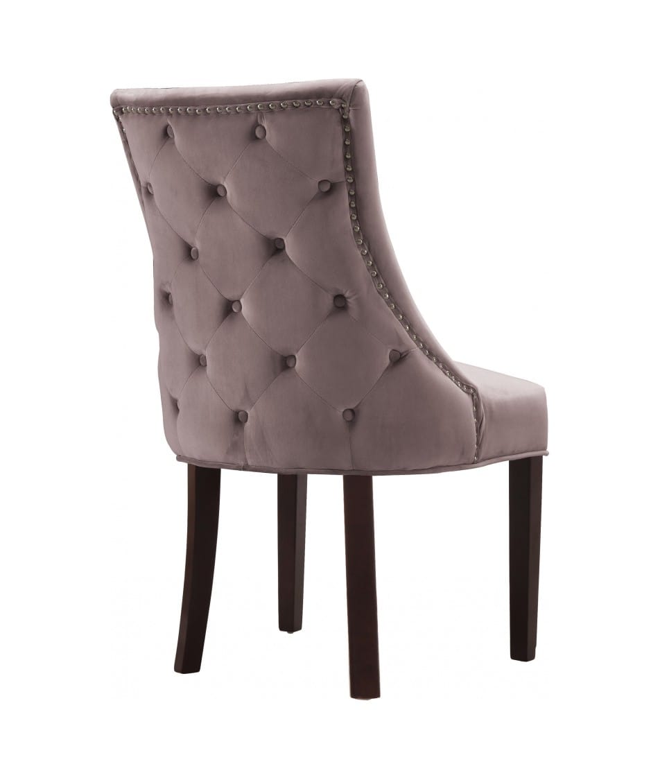 Meridian Furniture Hannah Velvet Dining Chair Meridian Furniture Hannah Velvet Dining Chair