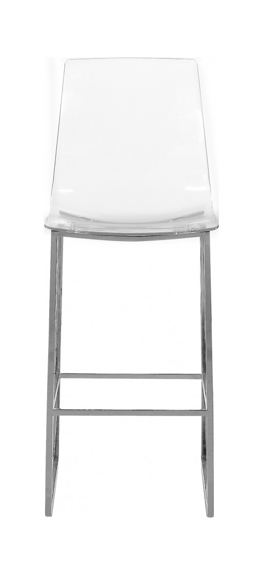 Meridian Furniture Lumen Chrome Counter Stool Meridian Furniture Lumen Chrome Counter Stool