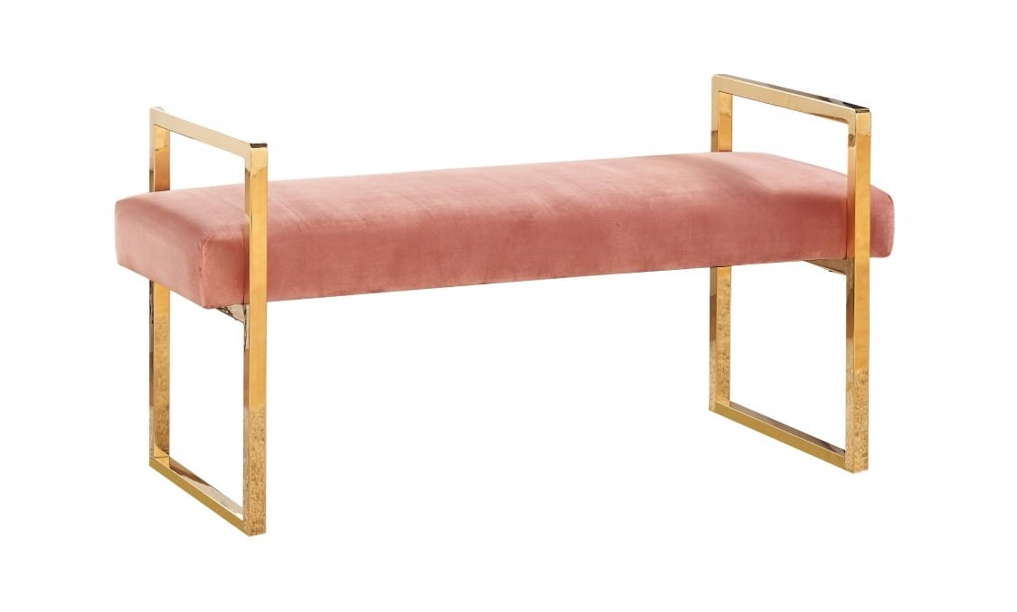 Meridian Furniture Olivia Velvet Bench Meridian Furniture Olivia Velvet Bench
