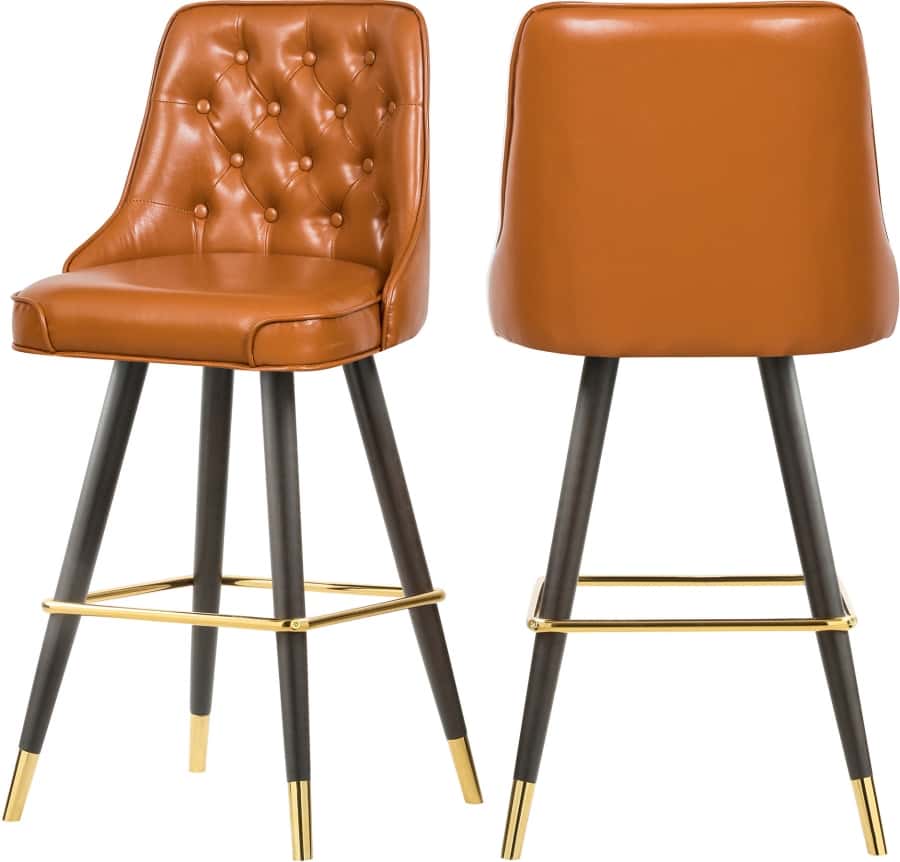 Meridian Furniture Portnoy Faux Leather Bar | Counter Stool Meridian Furniture Portnoy Faux Leather Bar | Counter Stool
