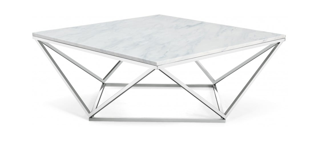 Meridian Furniture Skyler Chrome Coffee table Meridian Furniture Skyler Chrome Coffee table