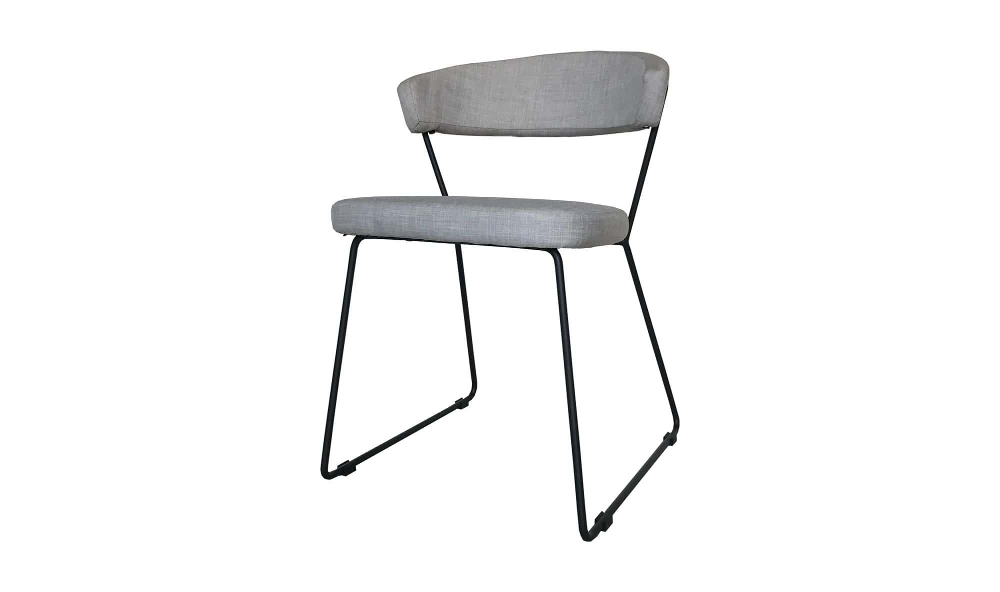Adria Grey Dining Chair (Set of 2) by Moe's Home Collection
