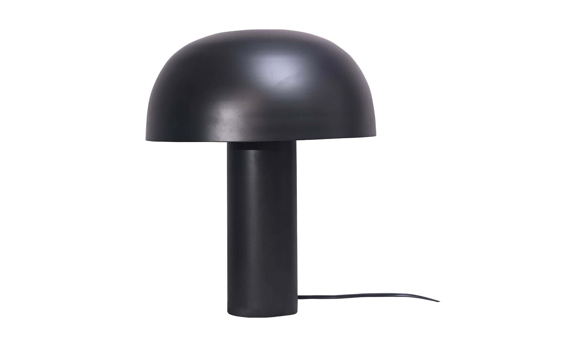 Nanu Black Table Lamp at Futonland Nanu Black Table Lamp at Futonland