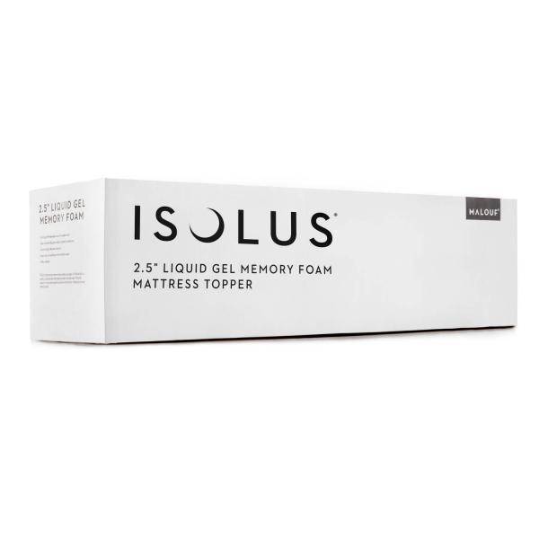 Isolus 2 Inch Memory Foam Mattress Topper by Malouf