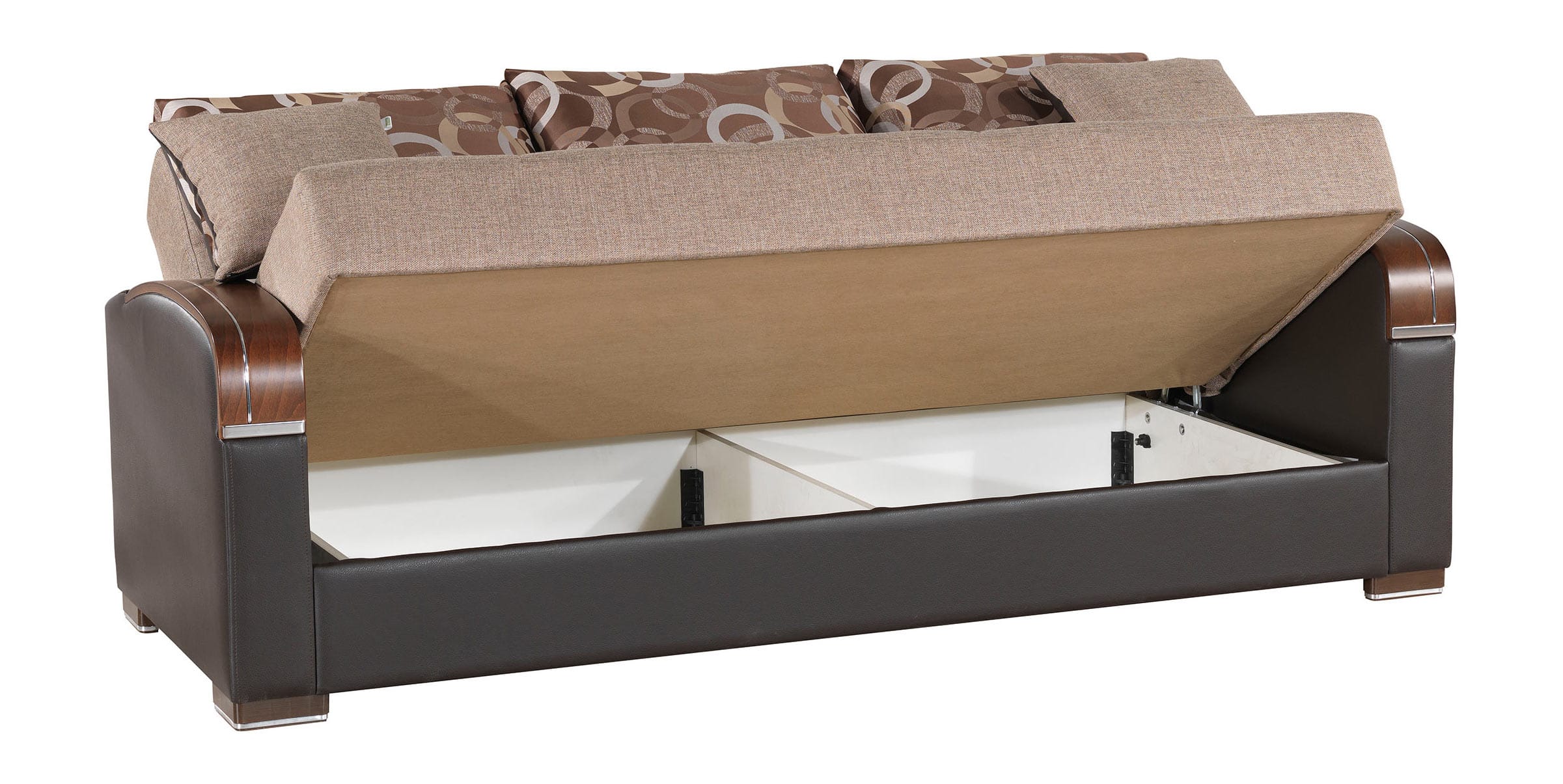 mobimax brown convertible sofa bedcasamode