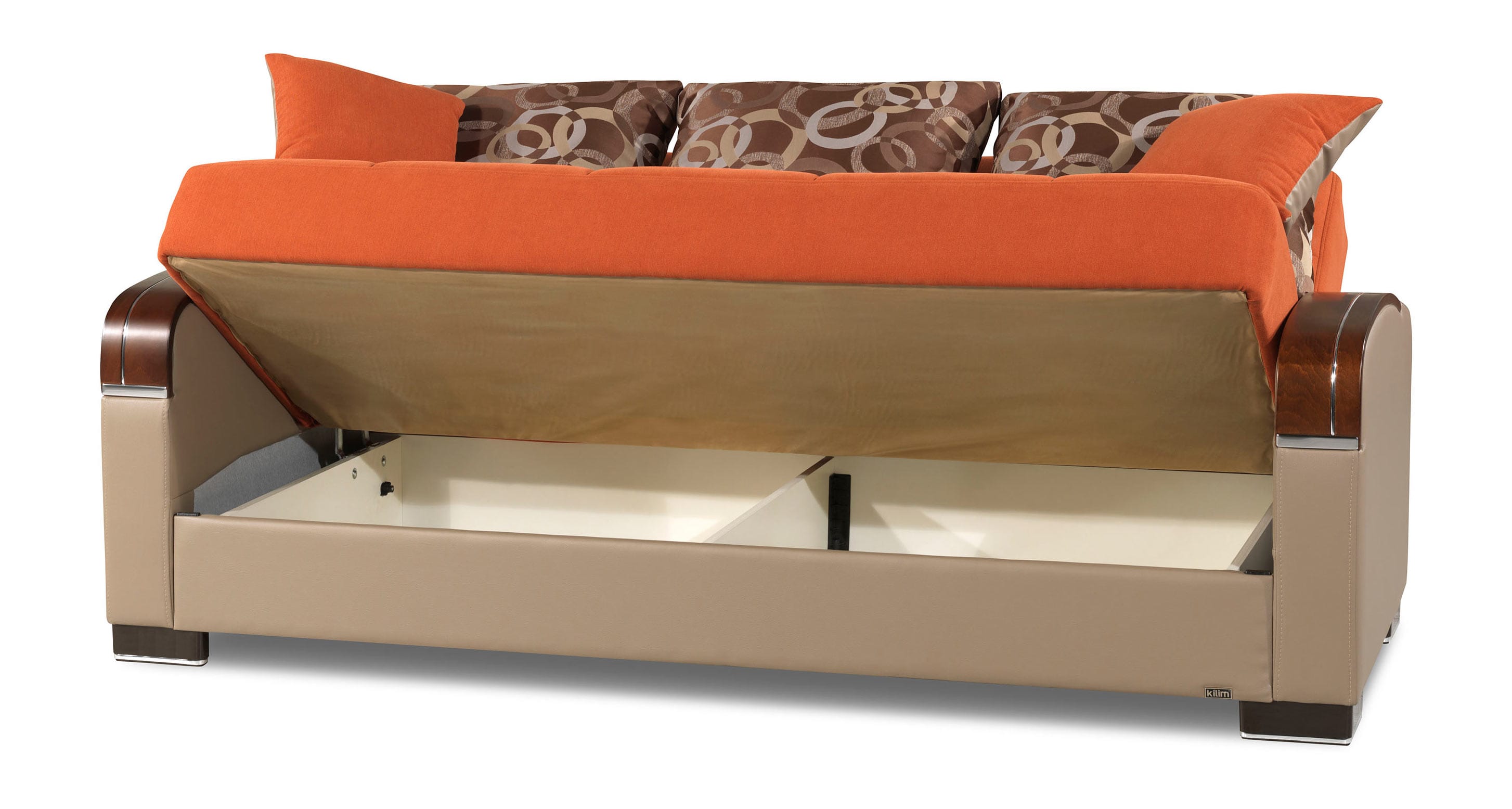 Mobimax Orange Sofa Bed by Casamode