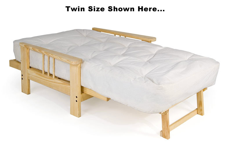 twin size futon mattress walmart