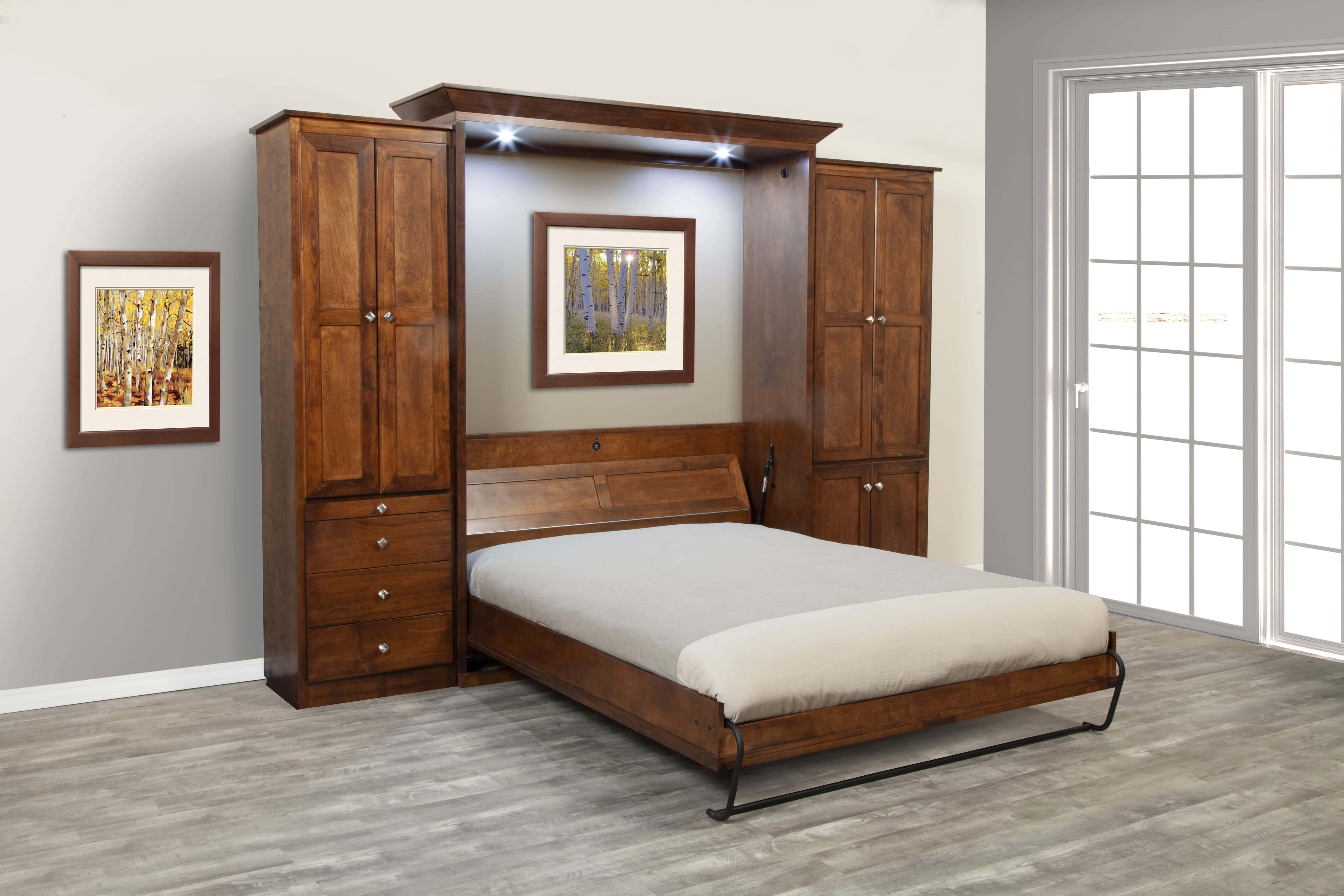 Mansfield Piston Murphy Bed (Central Piece) by Murphy Wallbed Designs