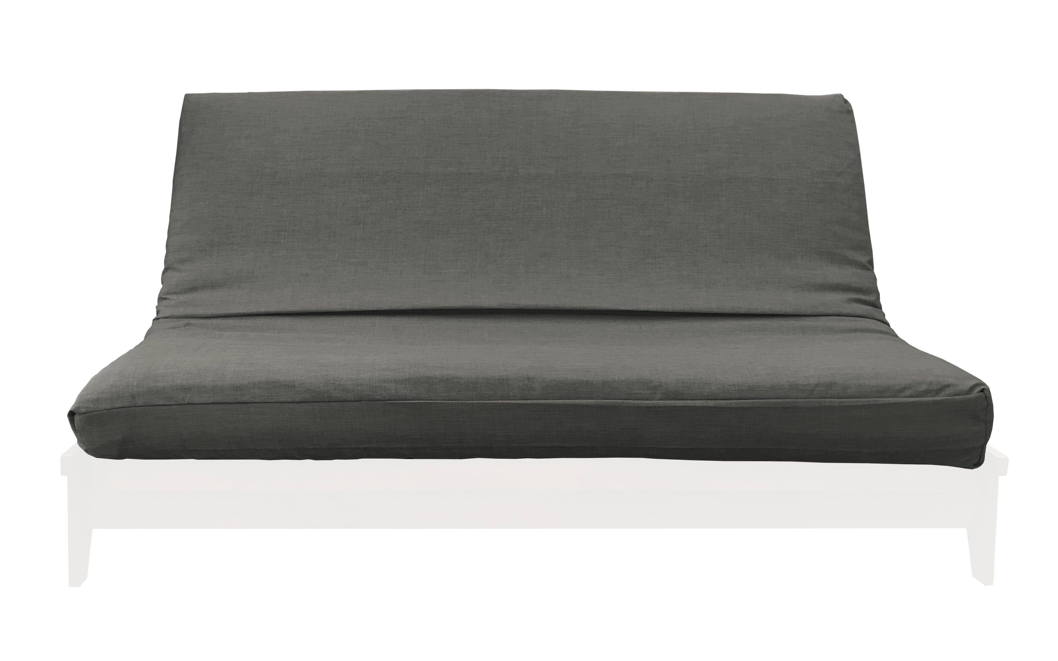 Upholstery Linen Futon Cover with Sturdy Zipper • Easy Linen
