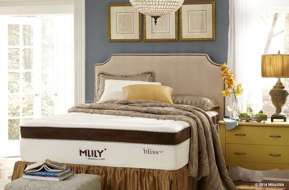 mlily bliss gel memory foam mattress