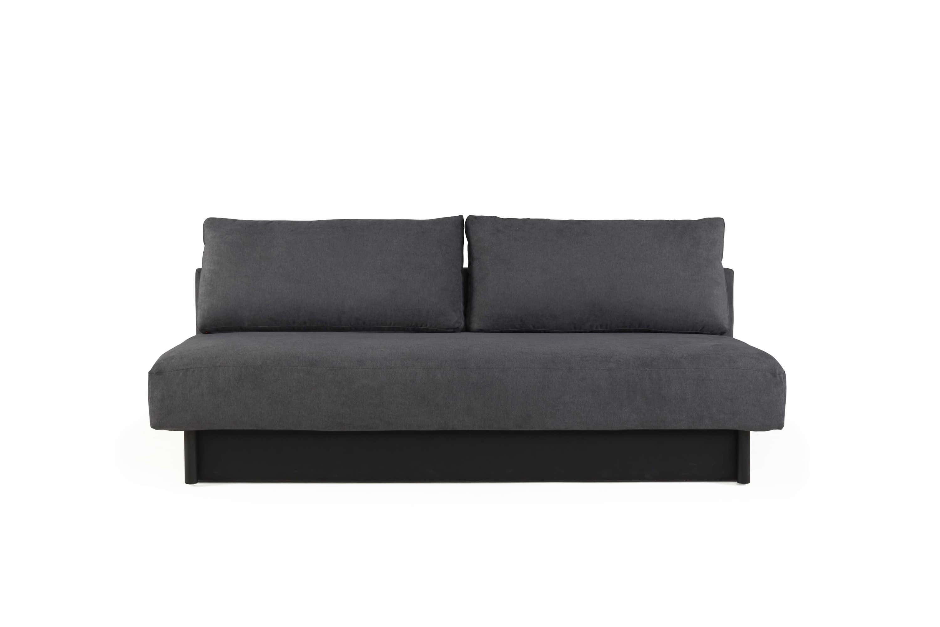 Merga Detach Sofa Bed (Full Size) Luanda Gray by Innovation