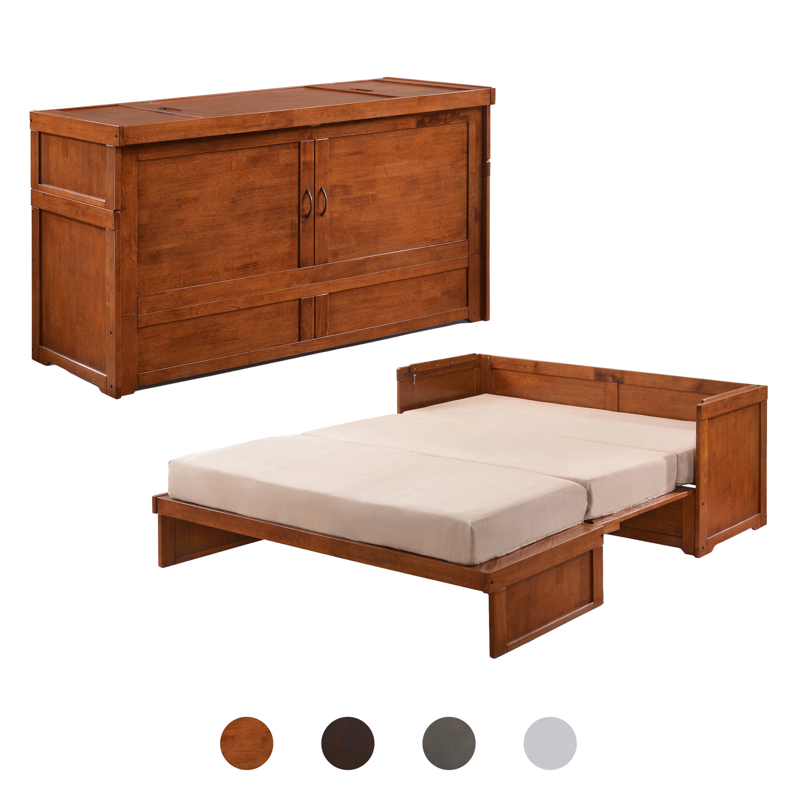 Cube Queen Murphy Cabinet Bed by Night & Day Furniture