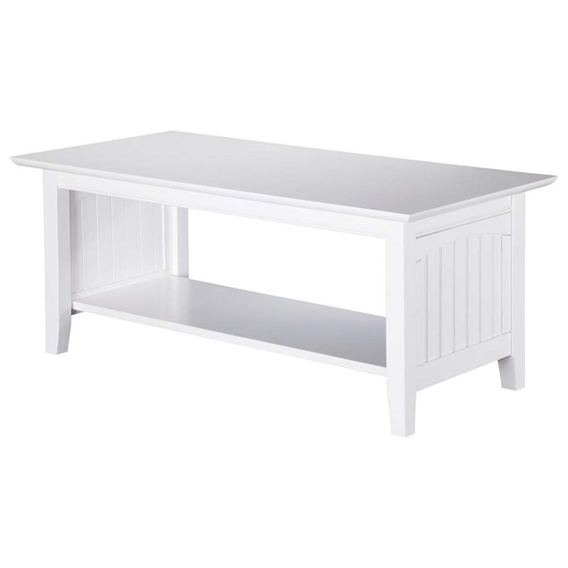 Nantucket Coffee Table White By Atlantic Furniture