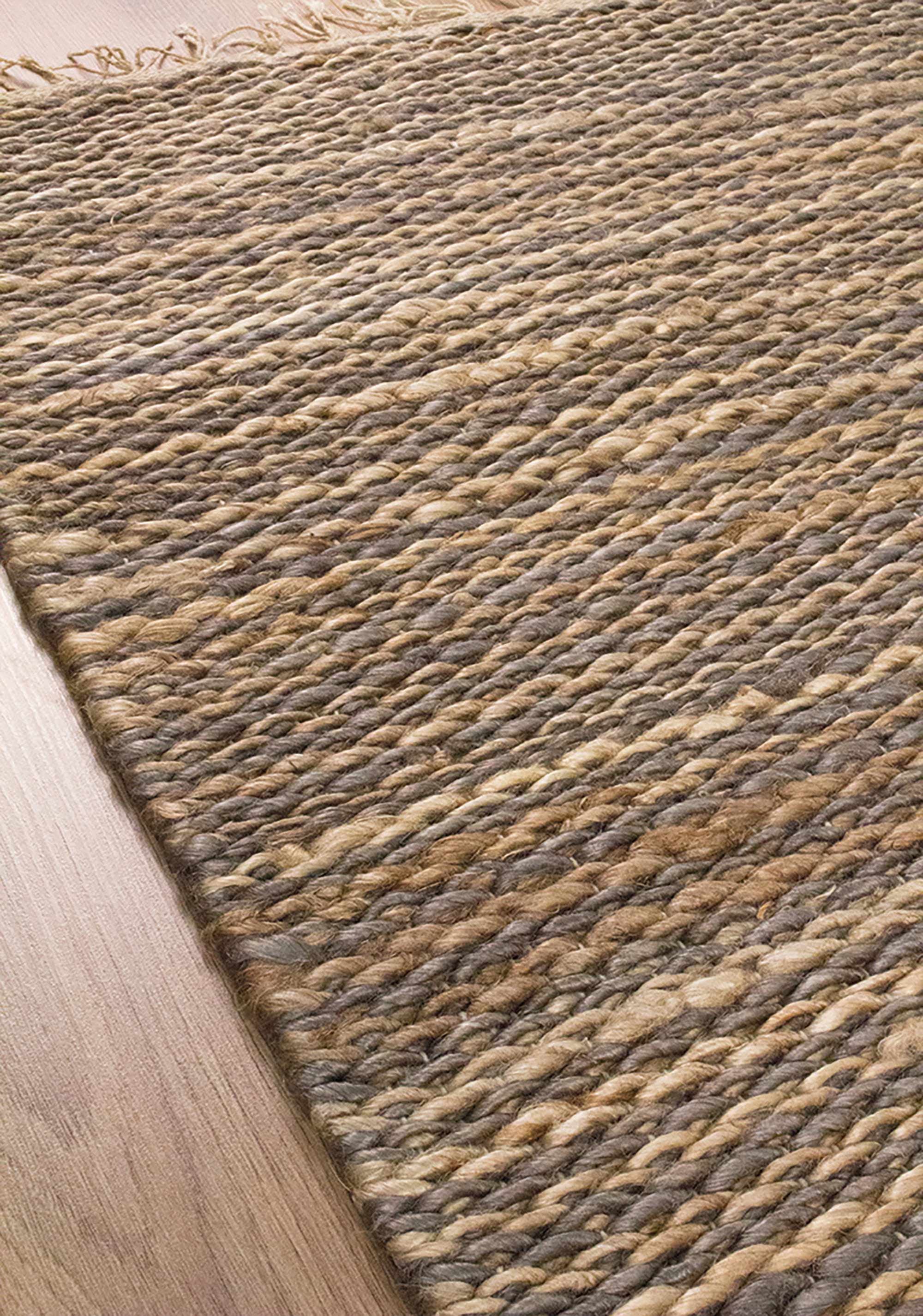 Naturals Braided Jute Rug at Futonland