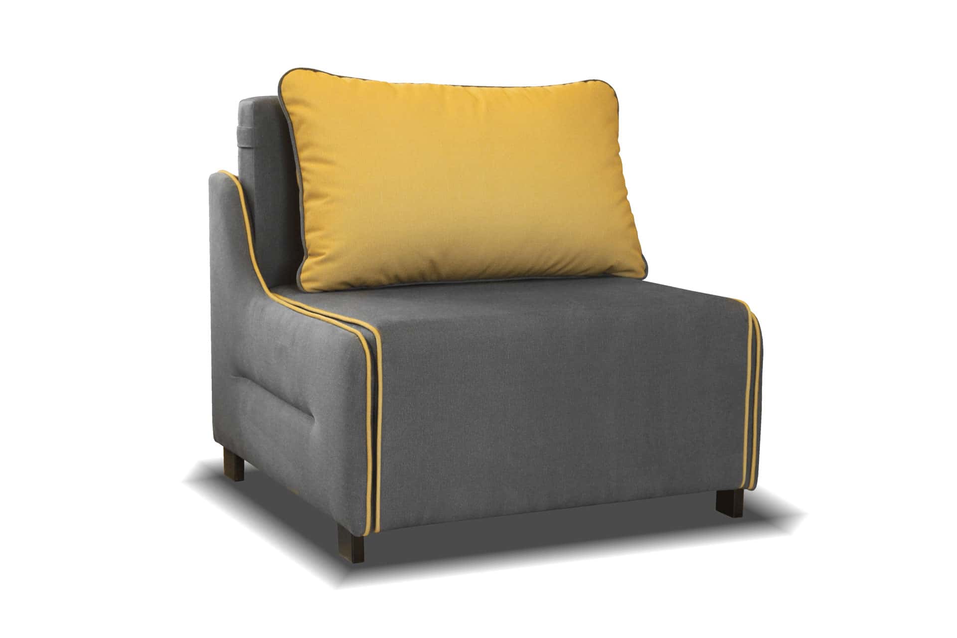 Sonie Chair Sleeper Gray by Prestige Furnishings